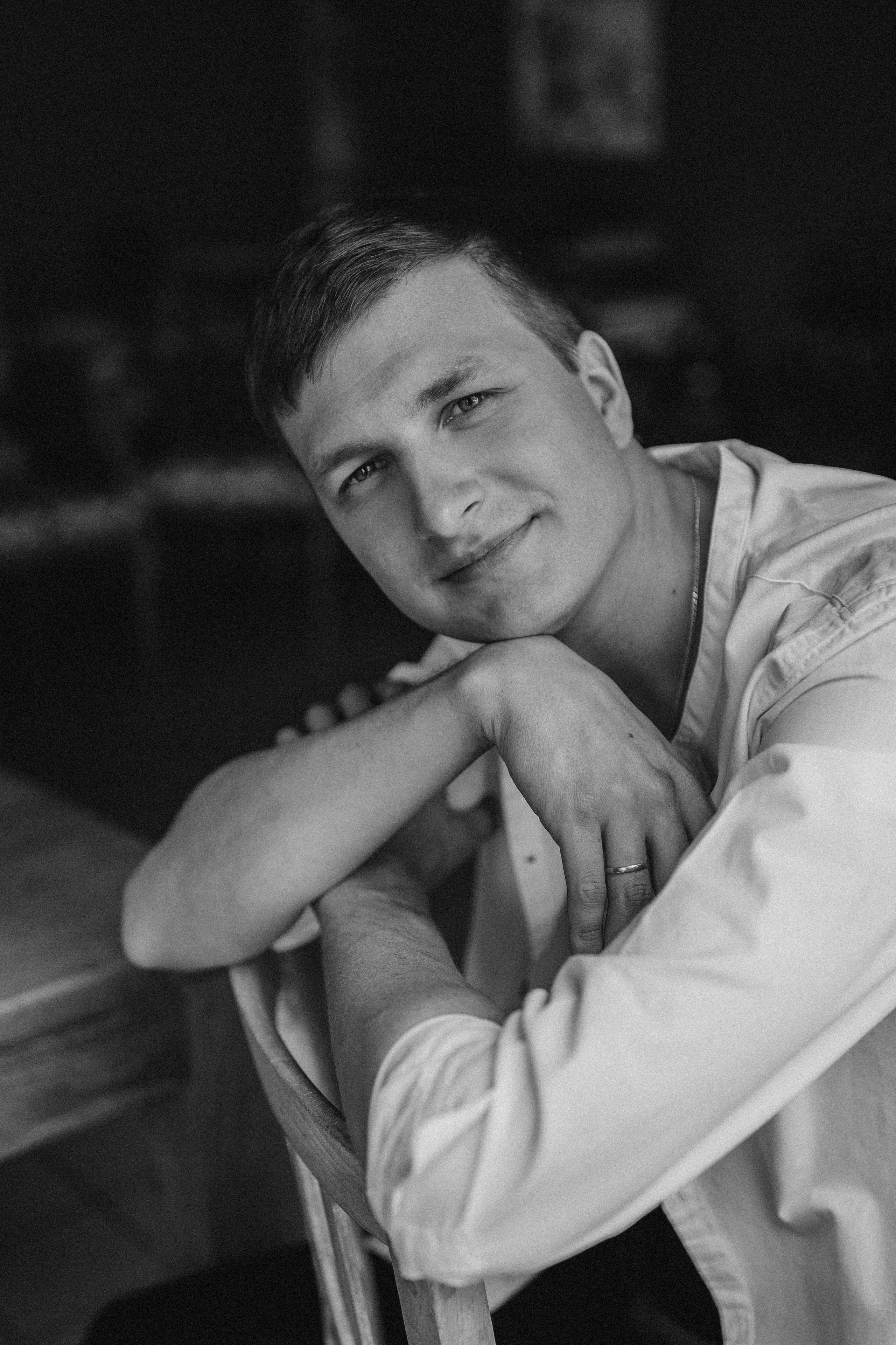 Gleb portrait in Rouen. Photographer Rouen, France