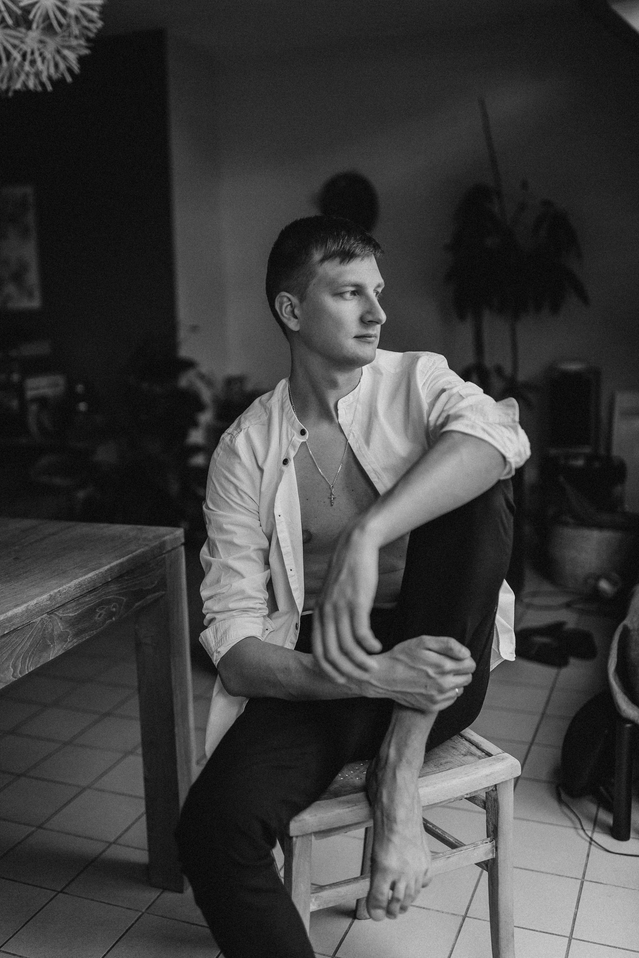 Gleb portrait in Rouen. Photographer Rouen, France