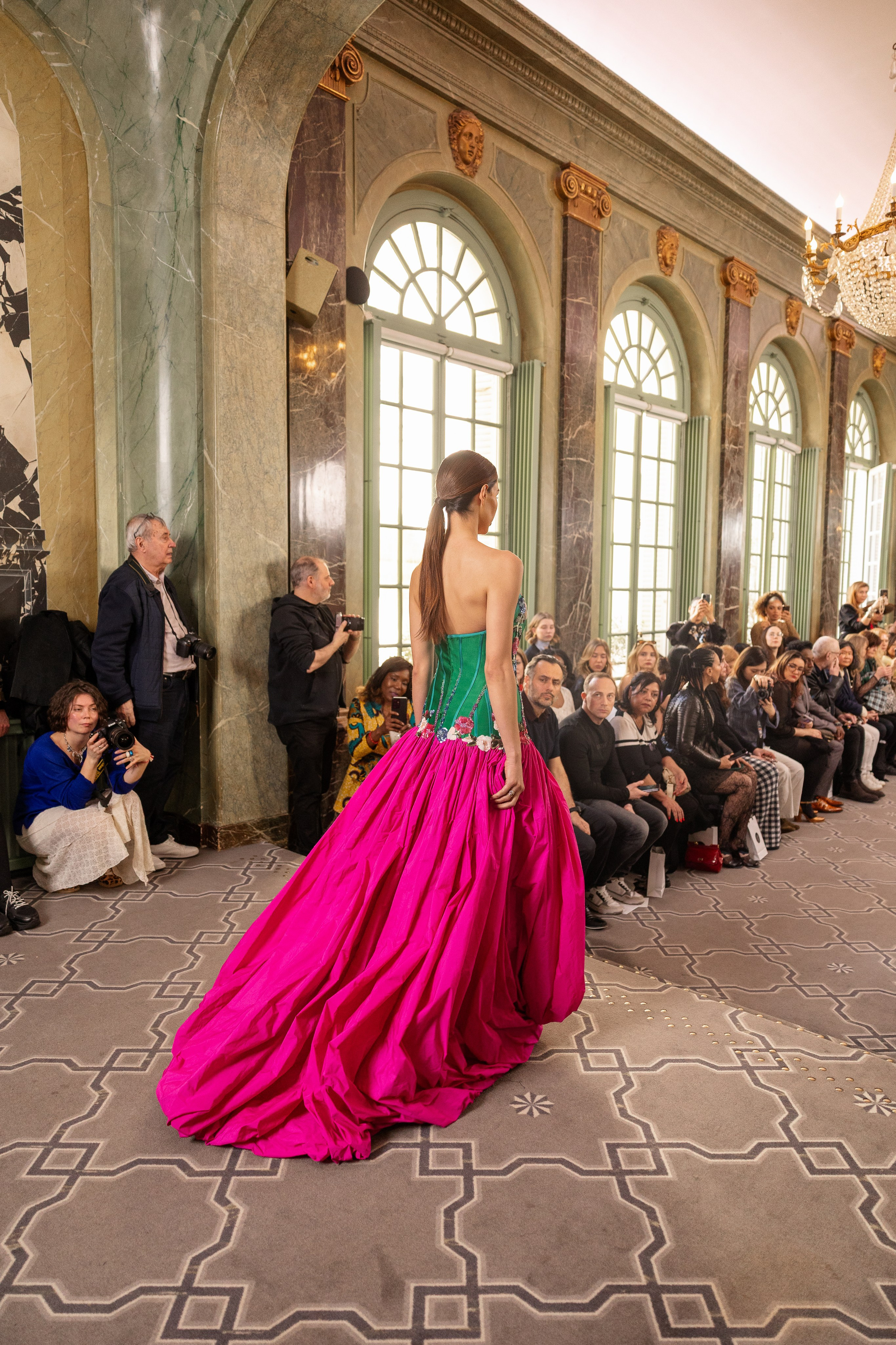 Paris fashion week. MATVEEVA STUDIO