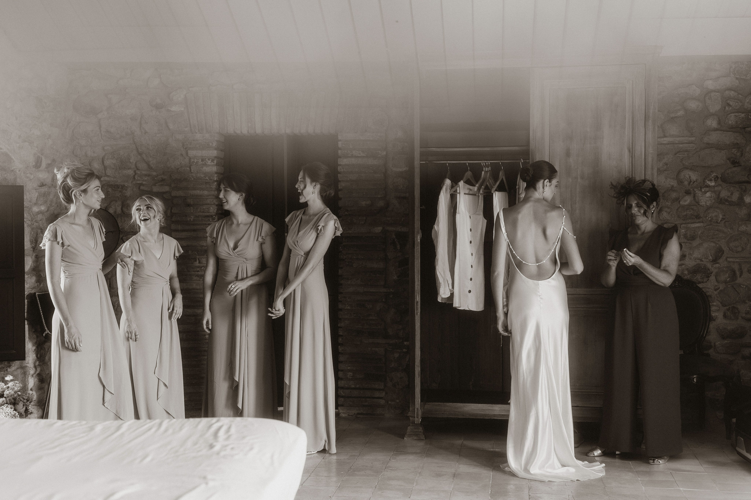 Lauren & Jamie. Hotel Castell d’Emporda. Paola wedding photographer / videographer in Barcelona