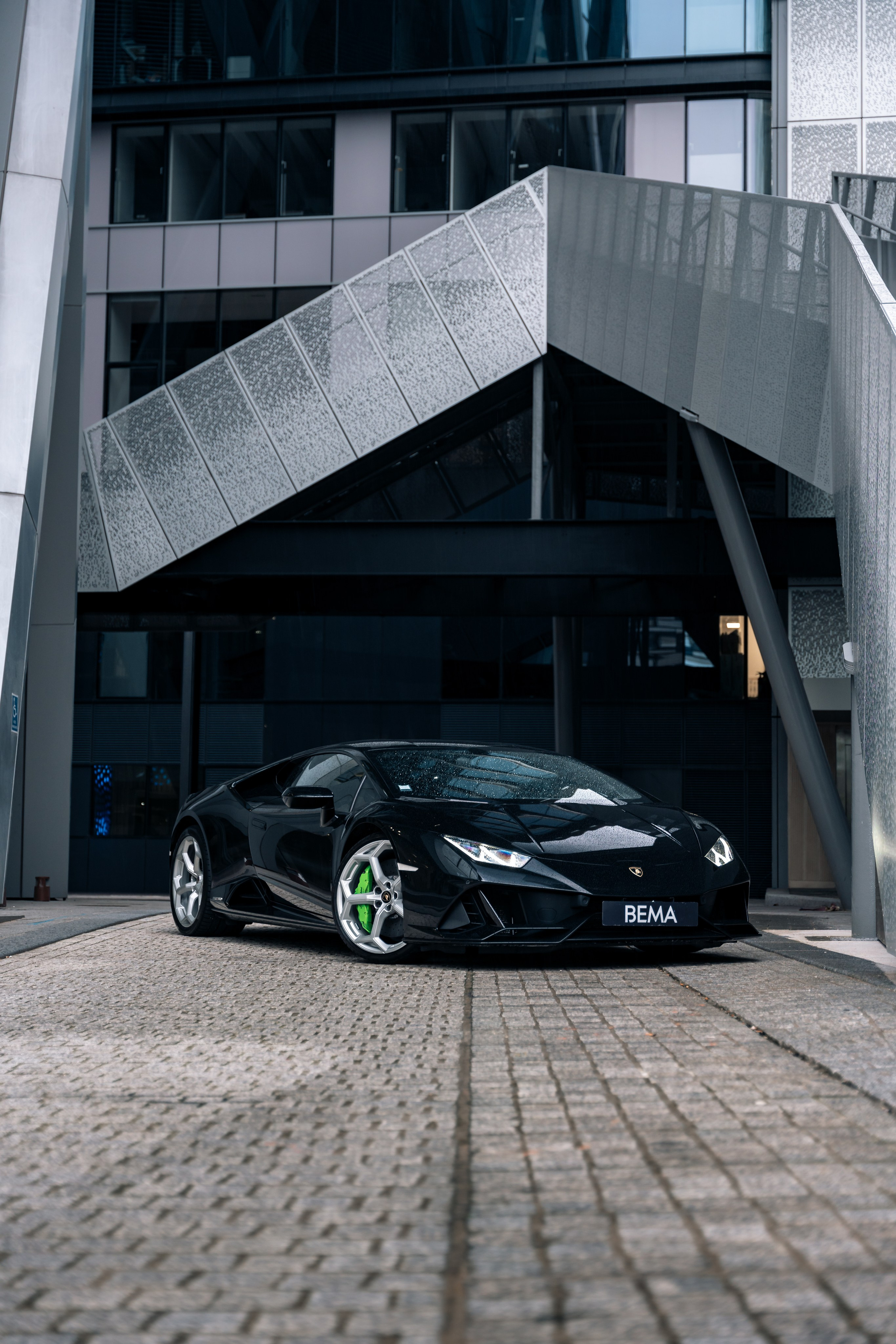 Lamborghini Huracan Evo. Photographe de voitures à Paris — Vitalii Motruk