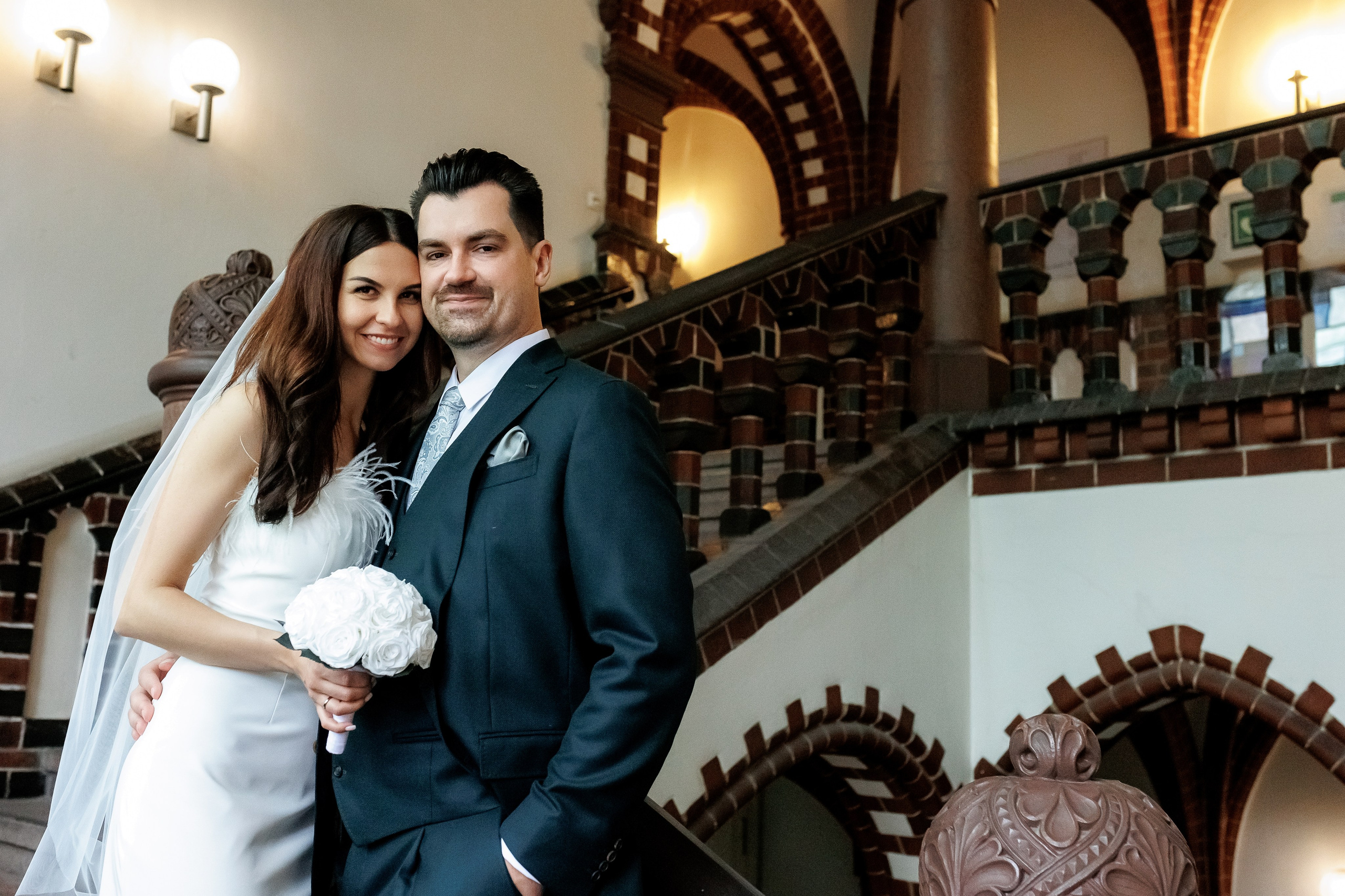Jana & Max | Standesamtliche Hochzeit im Schmargendorf. Hochzeitsfotografie in Berlin Nataliia Schütze
