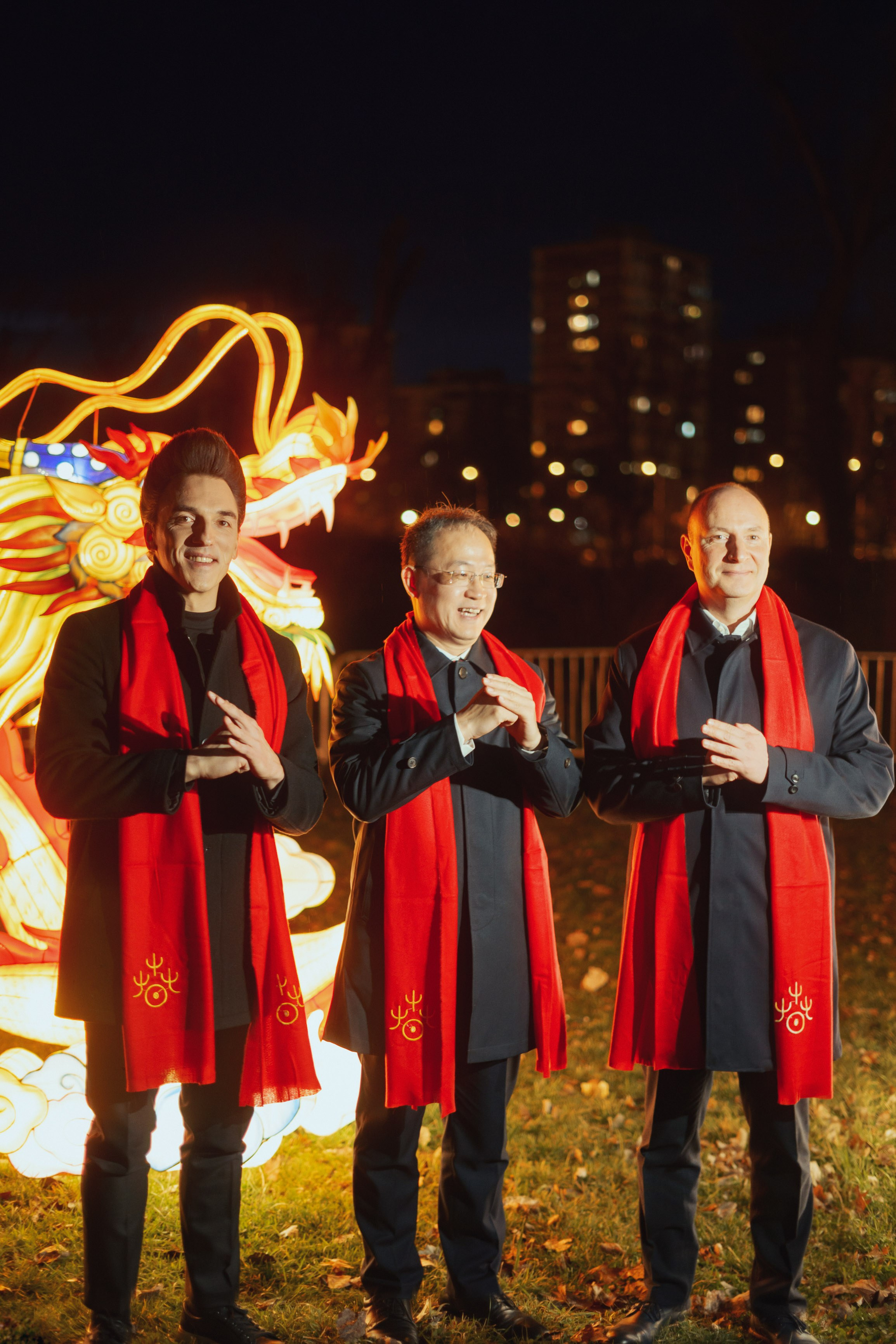 Svecano otvaranje Kineskog festivala svetla u Novom Sadu. Жуков Студио