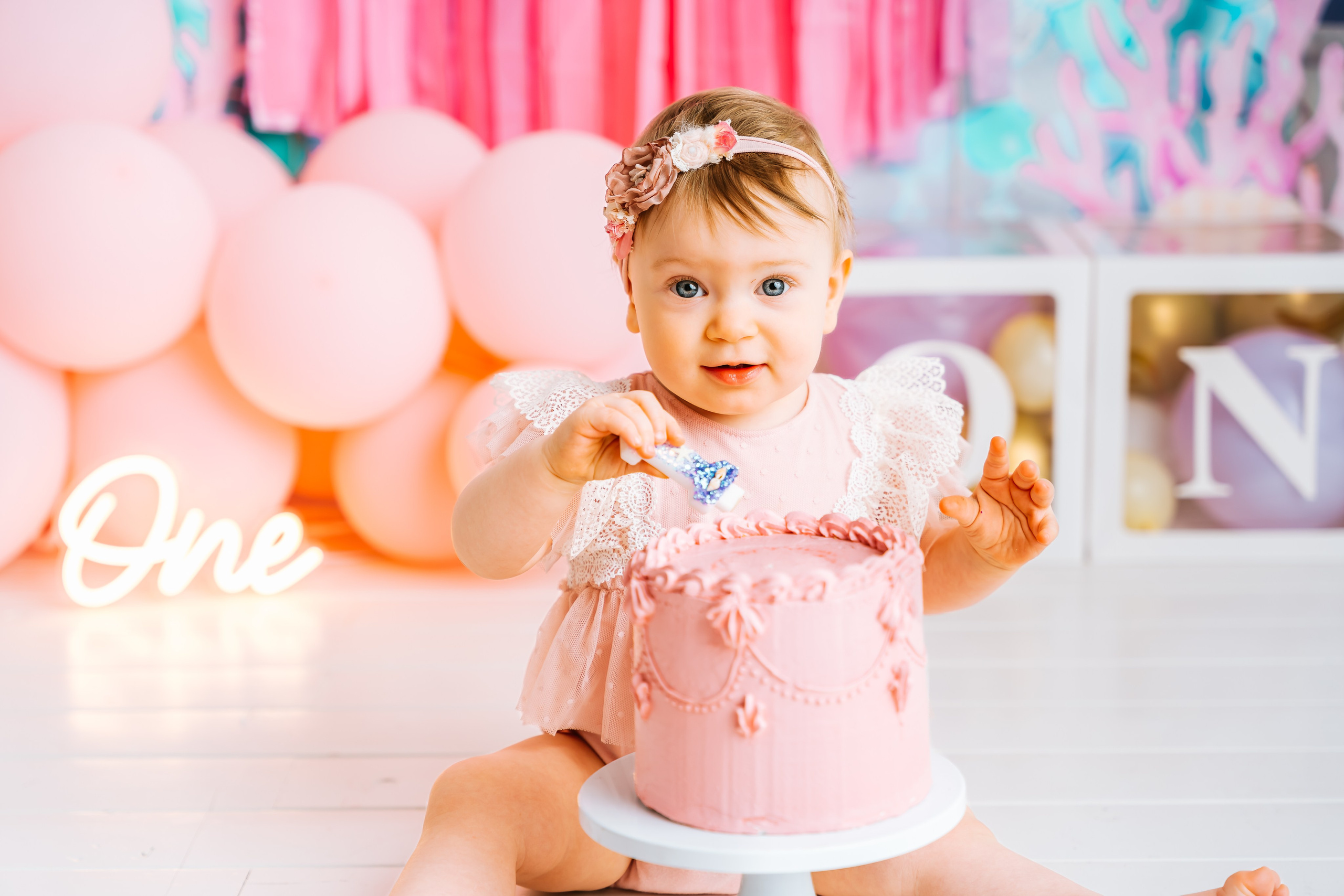 Smash cake. Svitlana Miahka fotografa a Genova