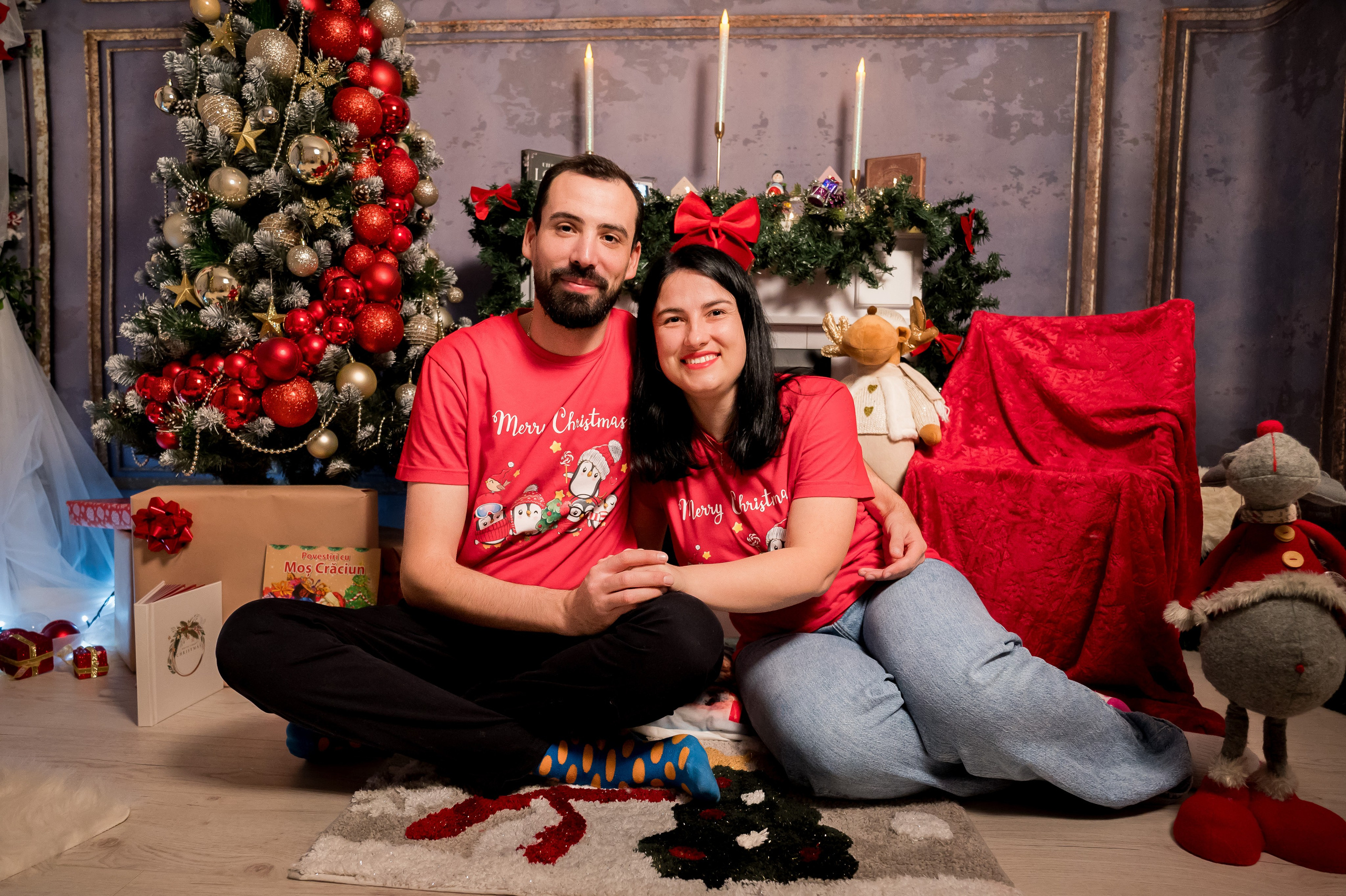 Sedinta Craciun Carmen&Adi