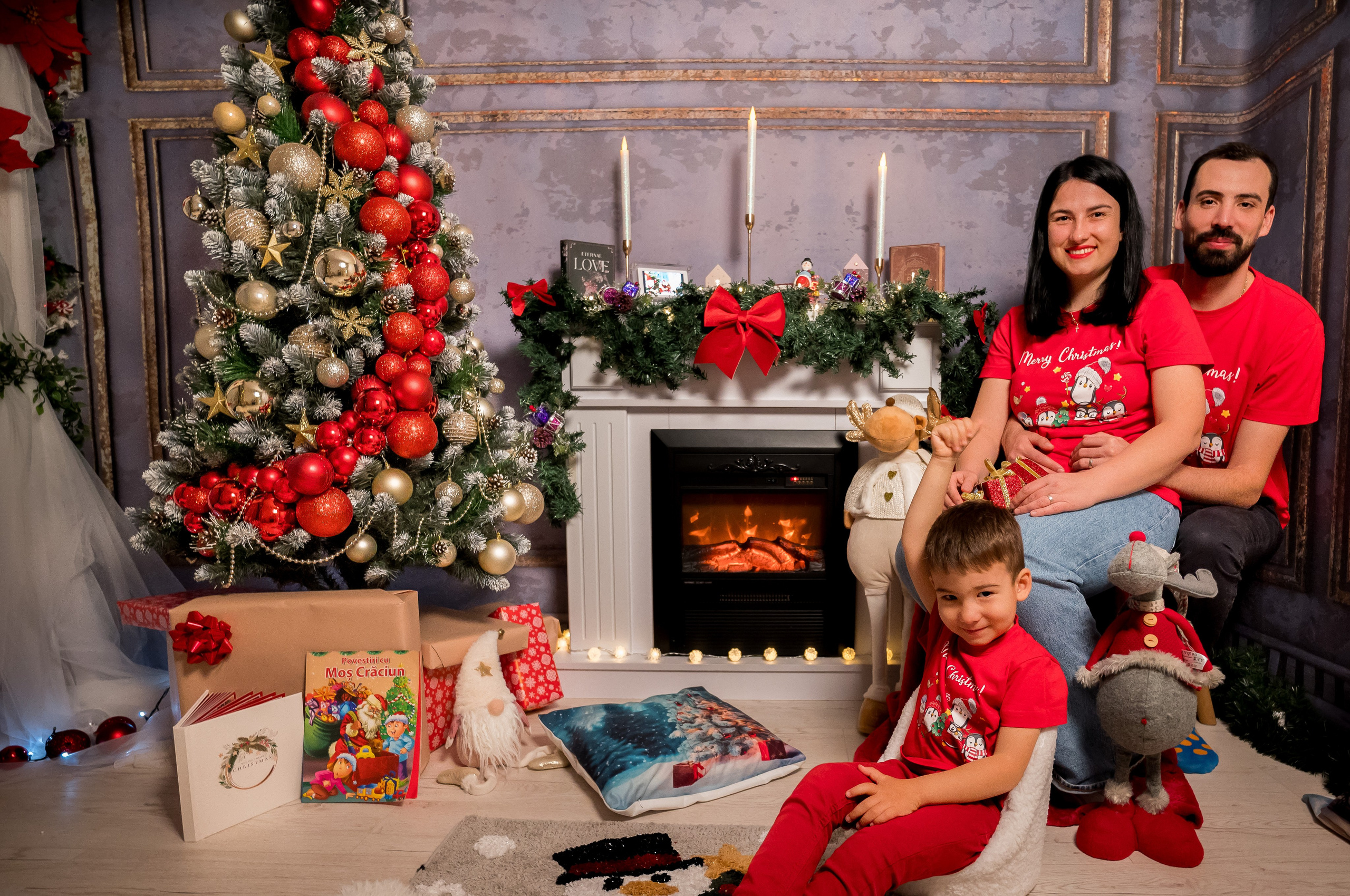 Sedinta Craciun Carmen&Adi