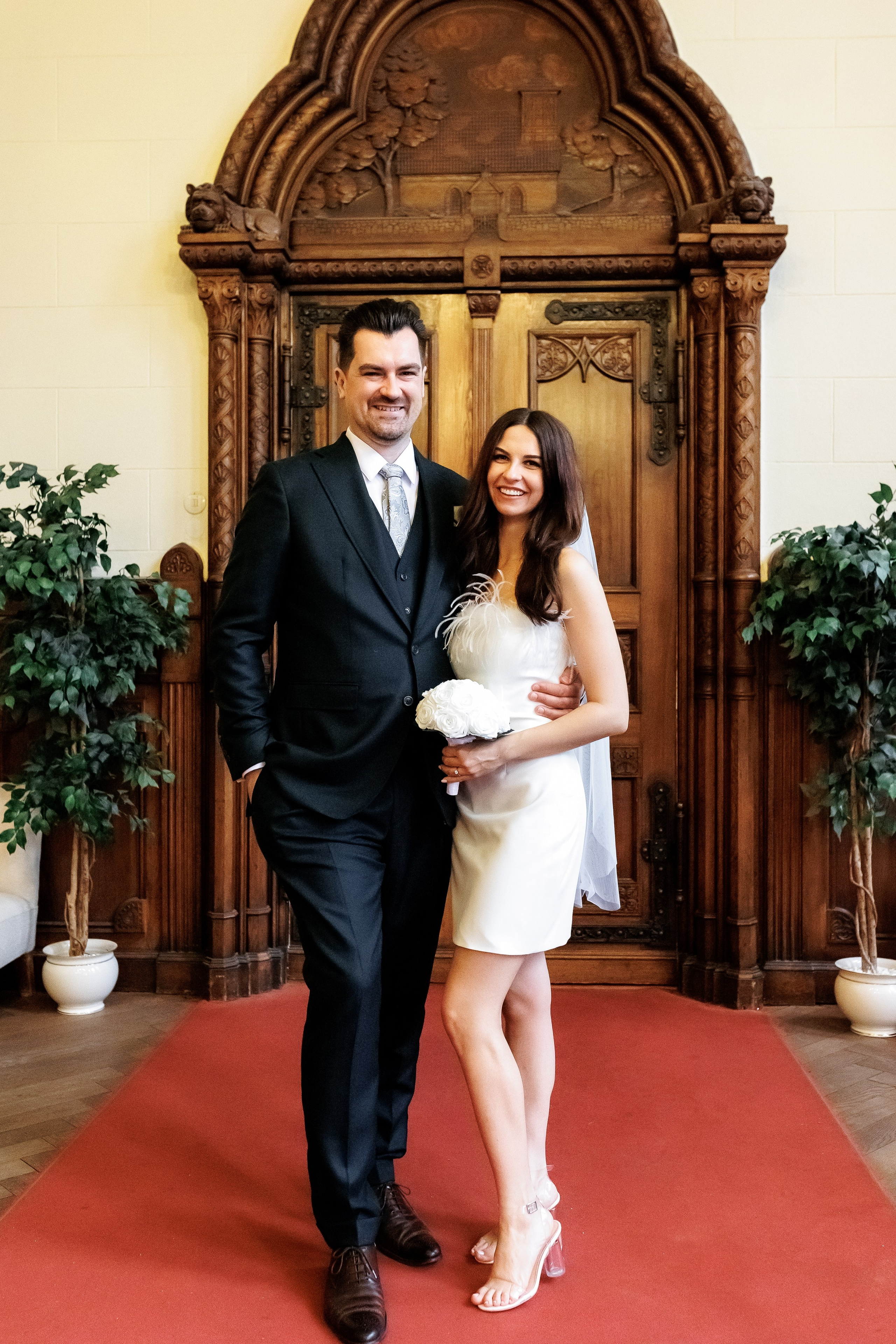 Jana & Max | Standesamtliche Hochzeit im Schmargendorf. Hochzeitsfotografie in Berlin Nataliia Schütze