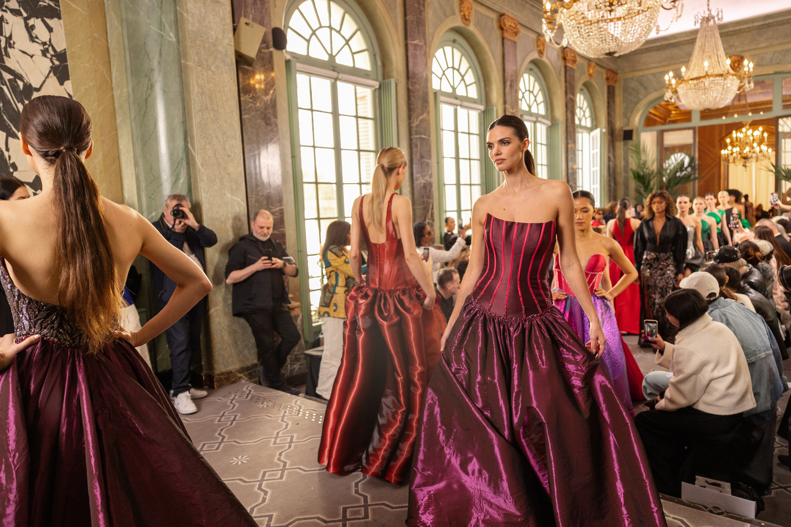 Paris fashion week. MATVEEVA STUDIO