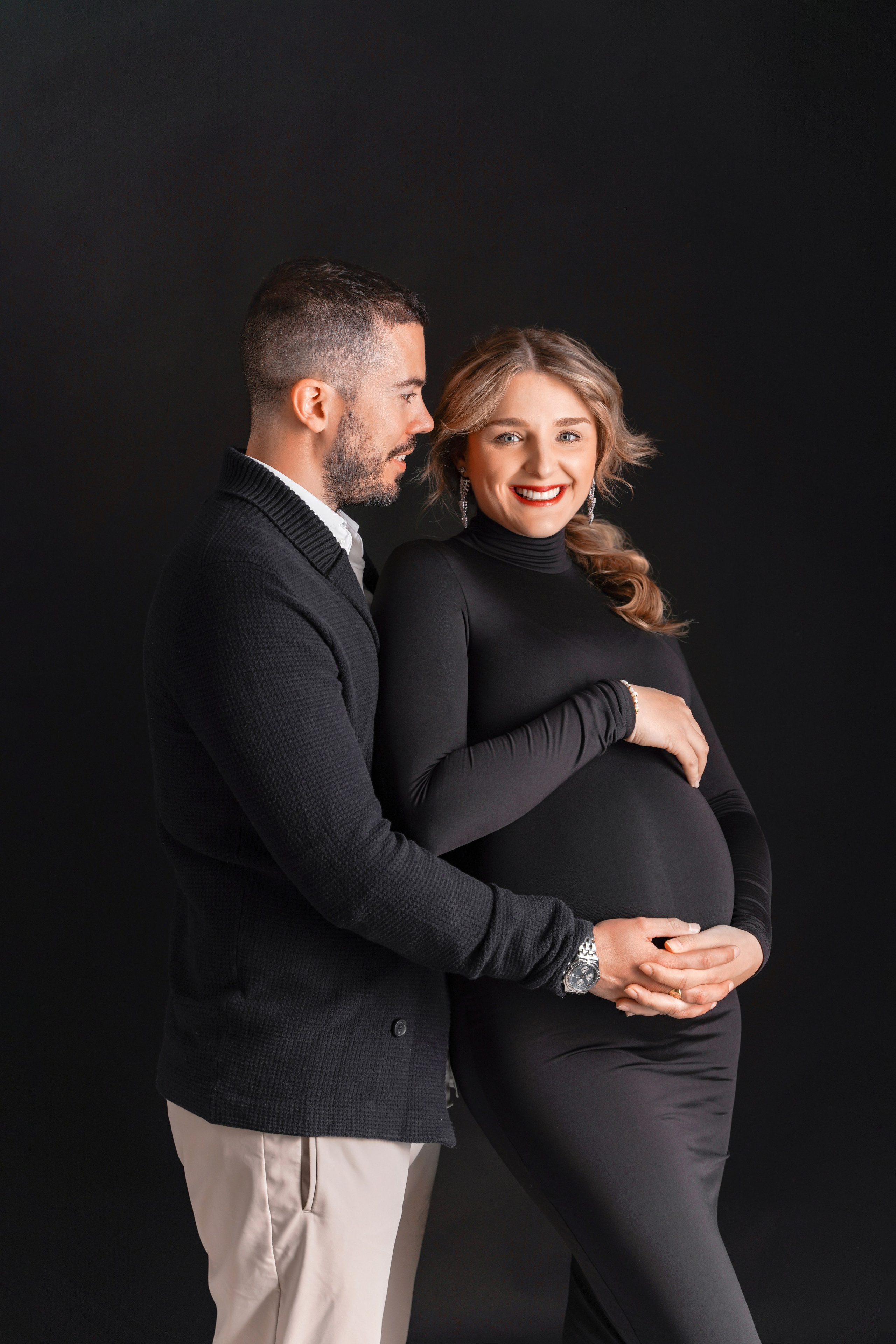 Maternity. Svitlana Miahka fotografa a Genova