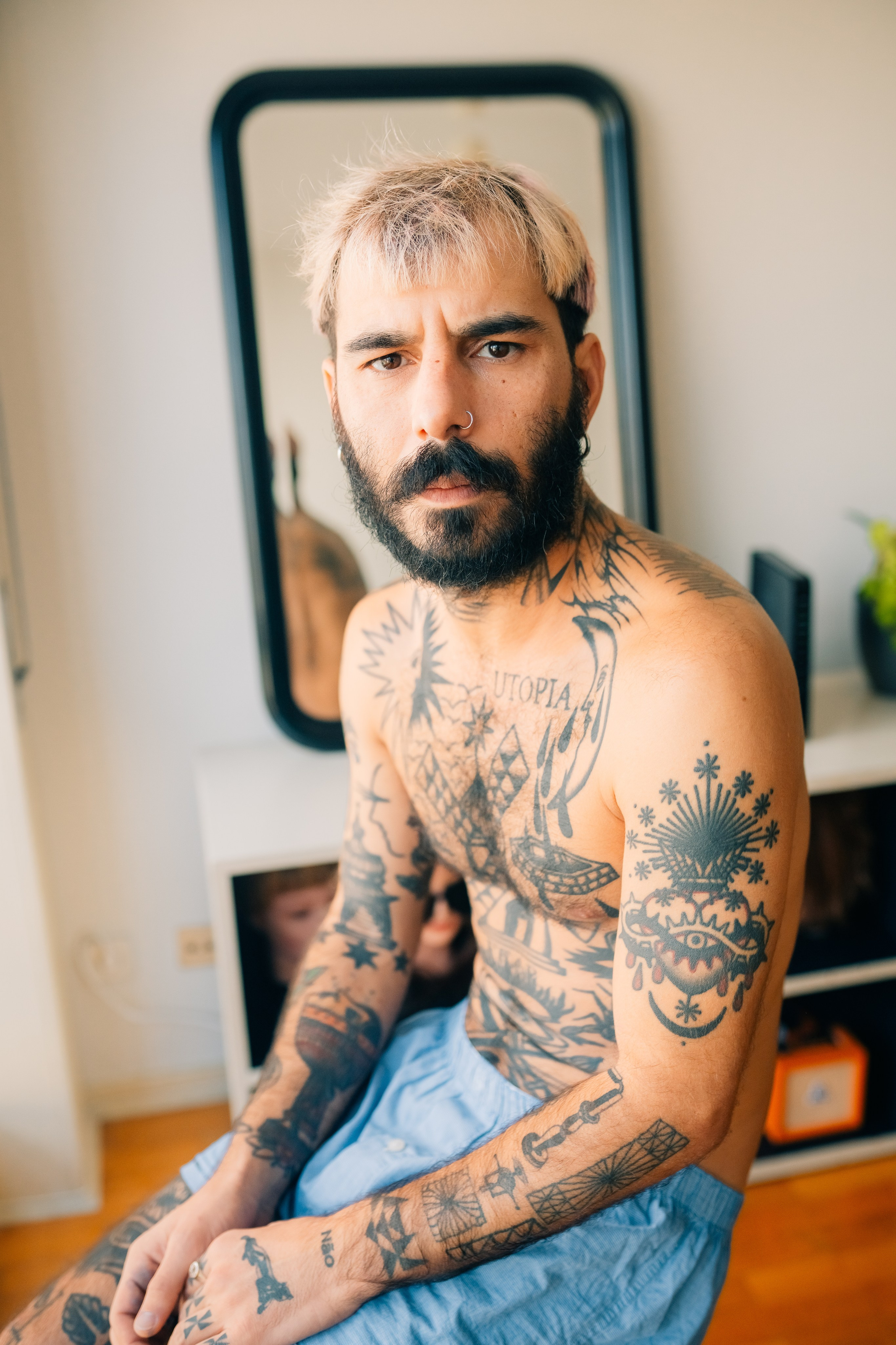 Dani & Rui at their apartment. Мария Шер. Профессиональный фотограф в городе Порту, Португалия