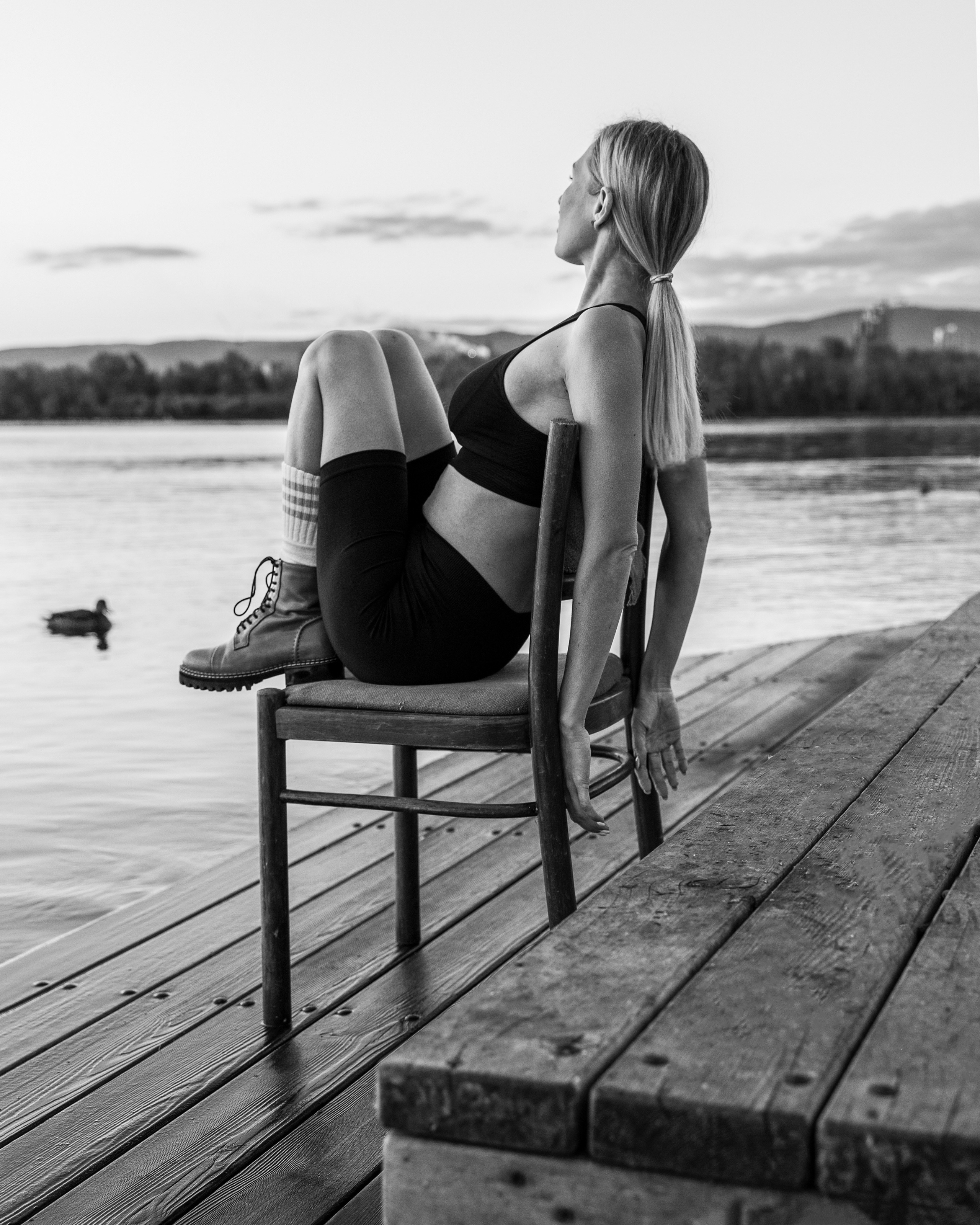 Рассвет. Стул. Фотограф в Барселоне Жанна Захарченко