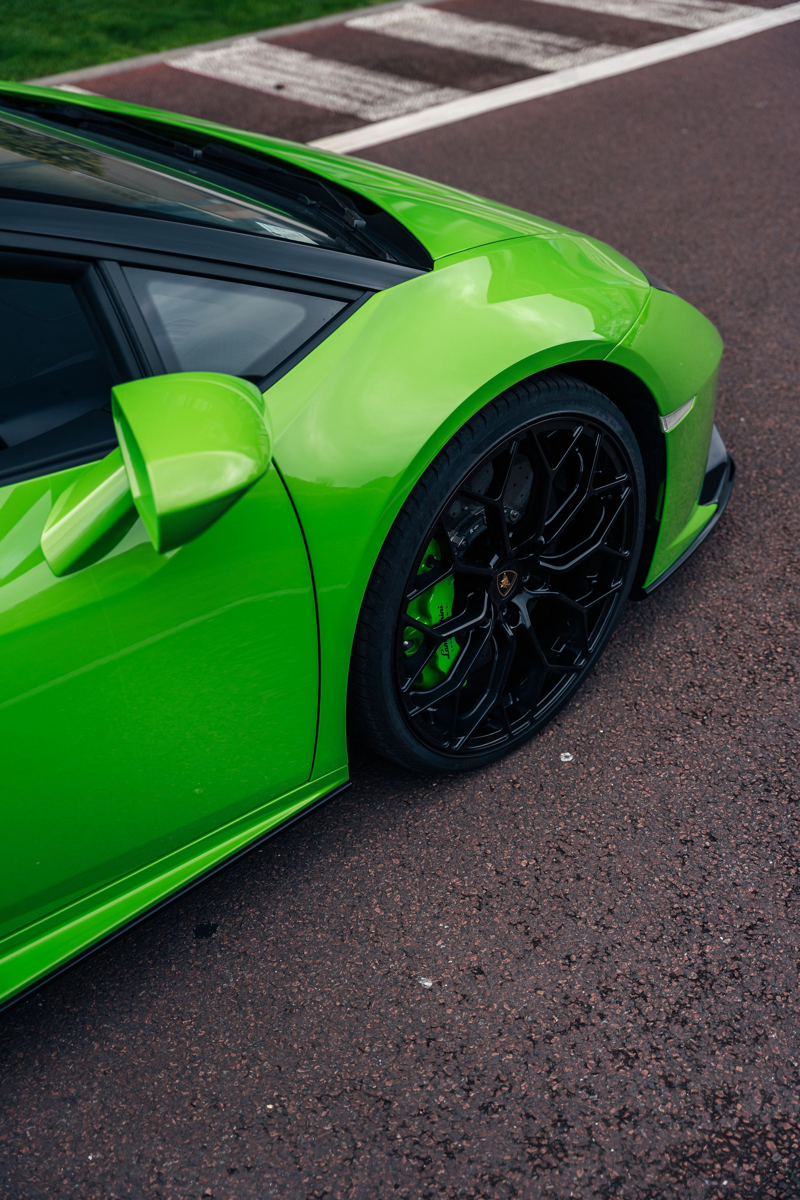 Lamborghini Huracan Evo Spyder. Photographe de voitures à Paris — Vitalii Motruk