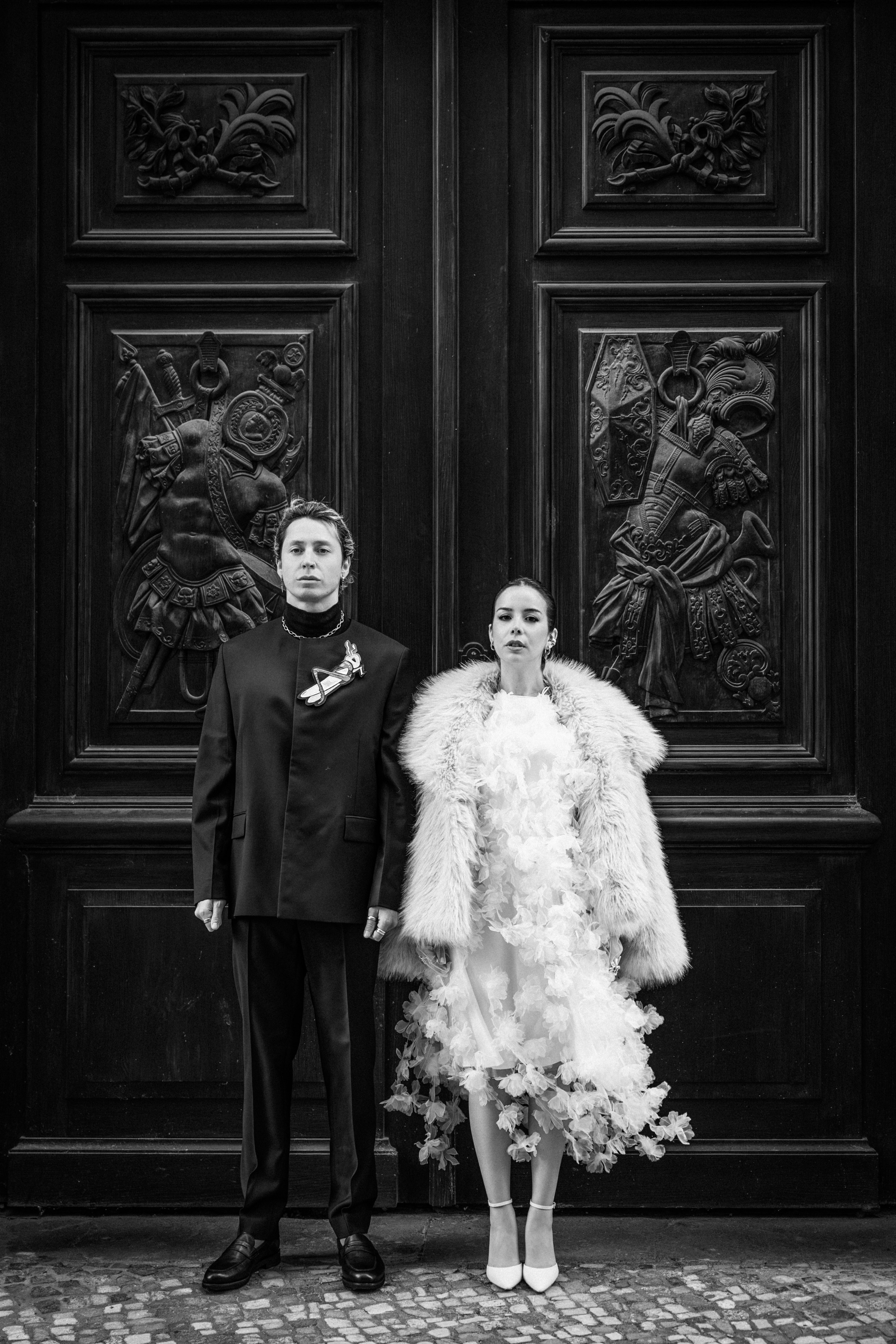 Zeitlose Eleganz: Ihre Hochzeit in Schwarz-Weiß. Hochzeitfotograf in Bielefeld