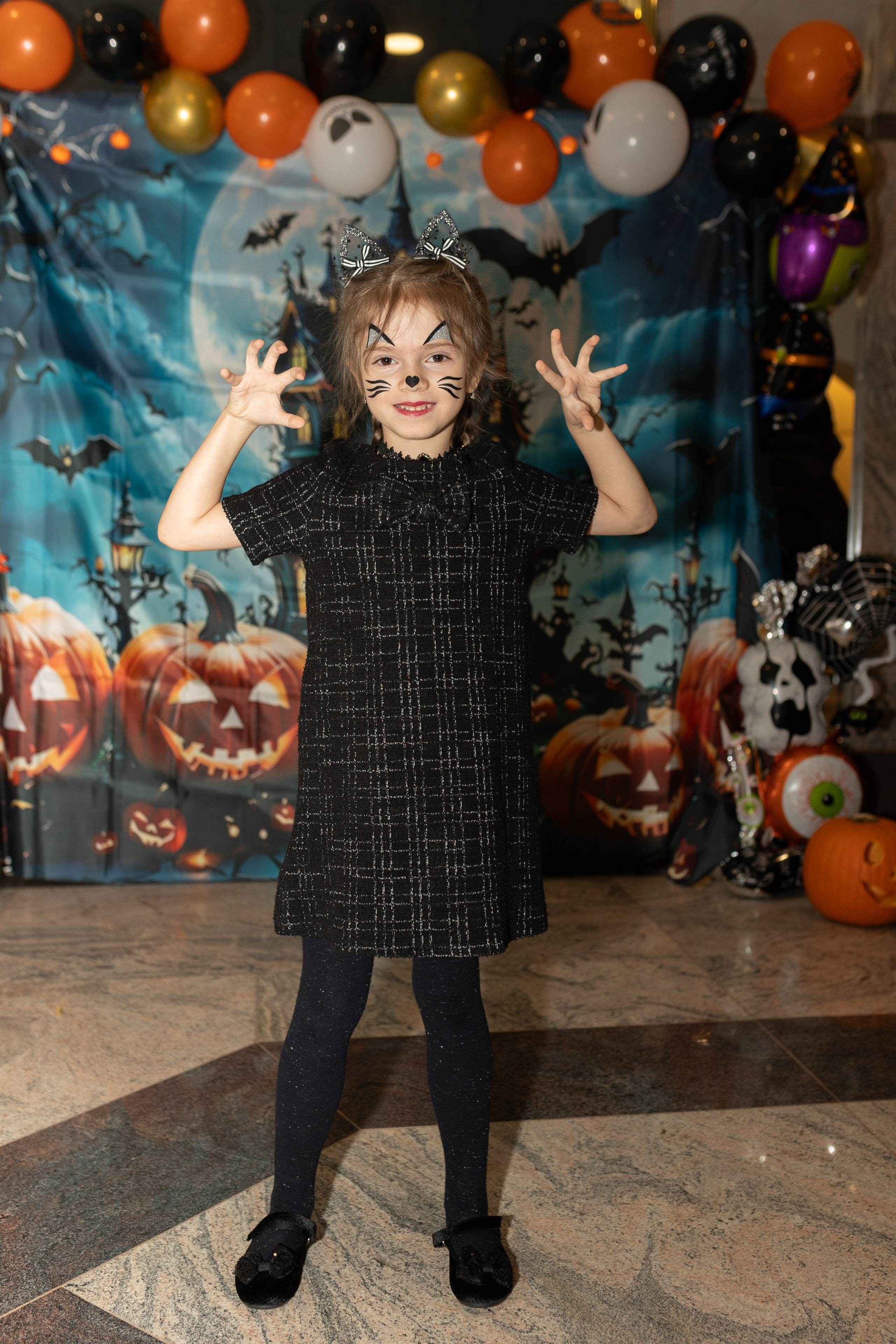 Leo dance studio Helloween 2025. Семейный и детский фотограф в Варшаве Мила Бобровская