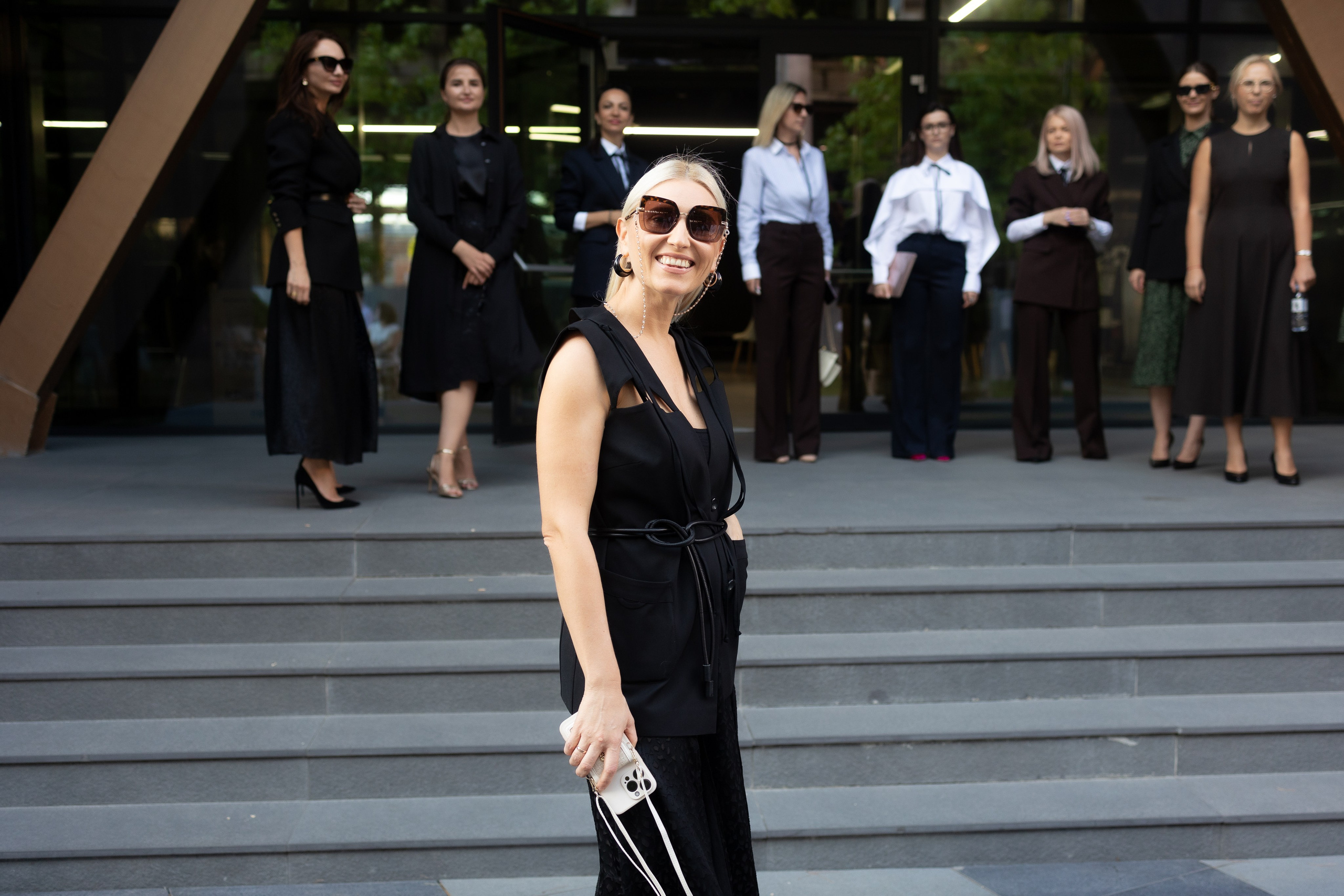 L.Storojuc backstage runway. MATVEEVA STUDIO