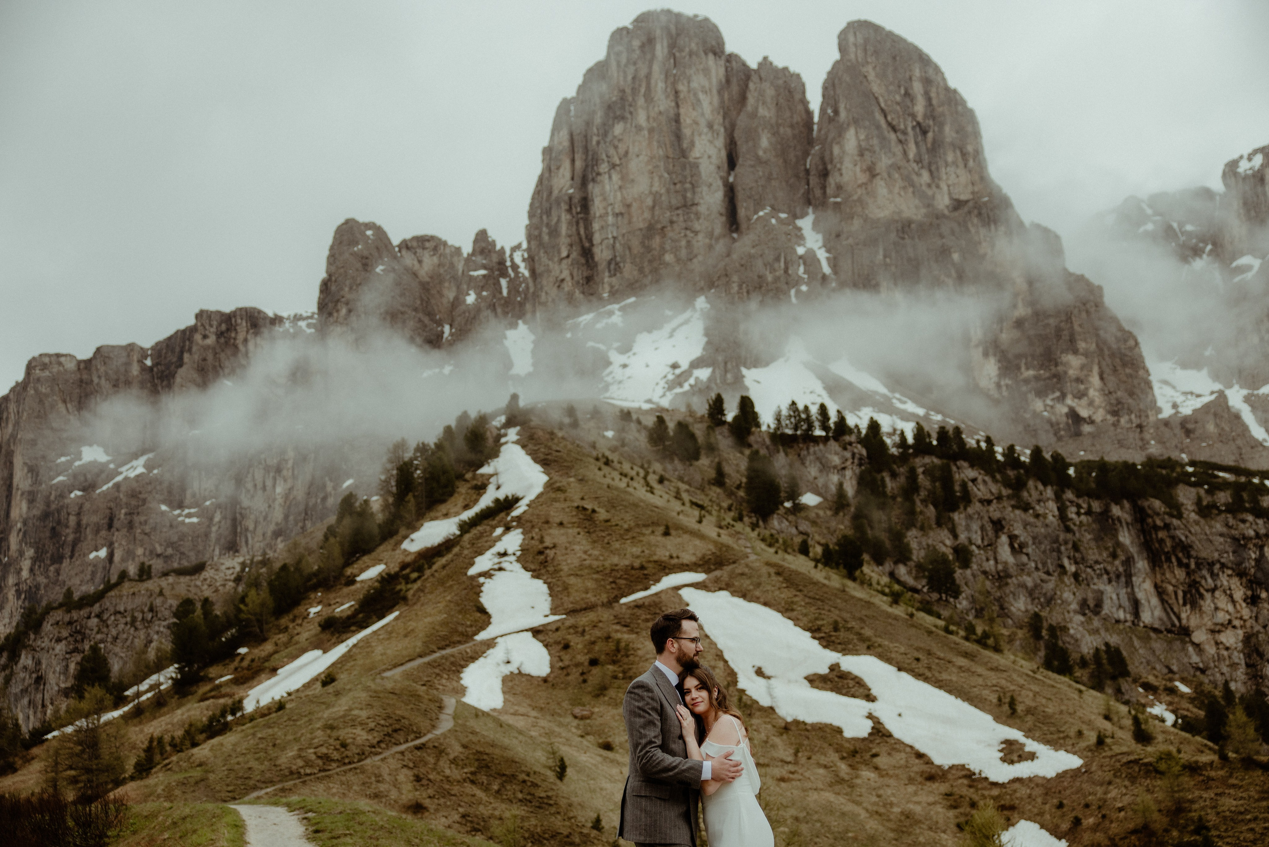 Dreamy elopement in Dolomites. Iceland elopement photo and video | Nikolaichik Photo