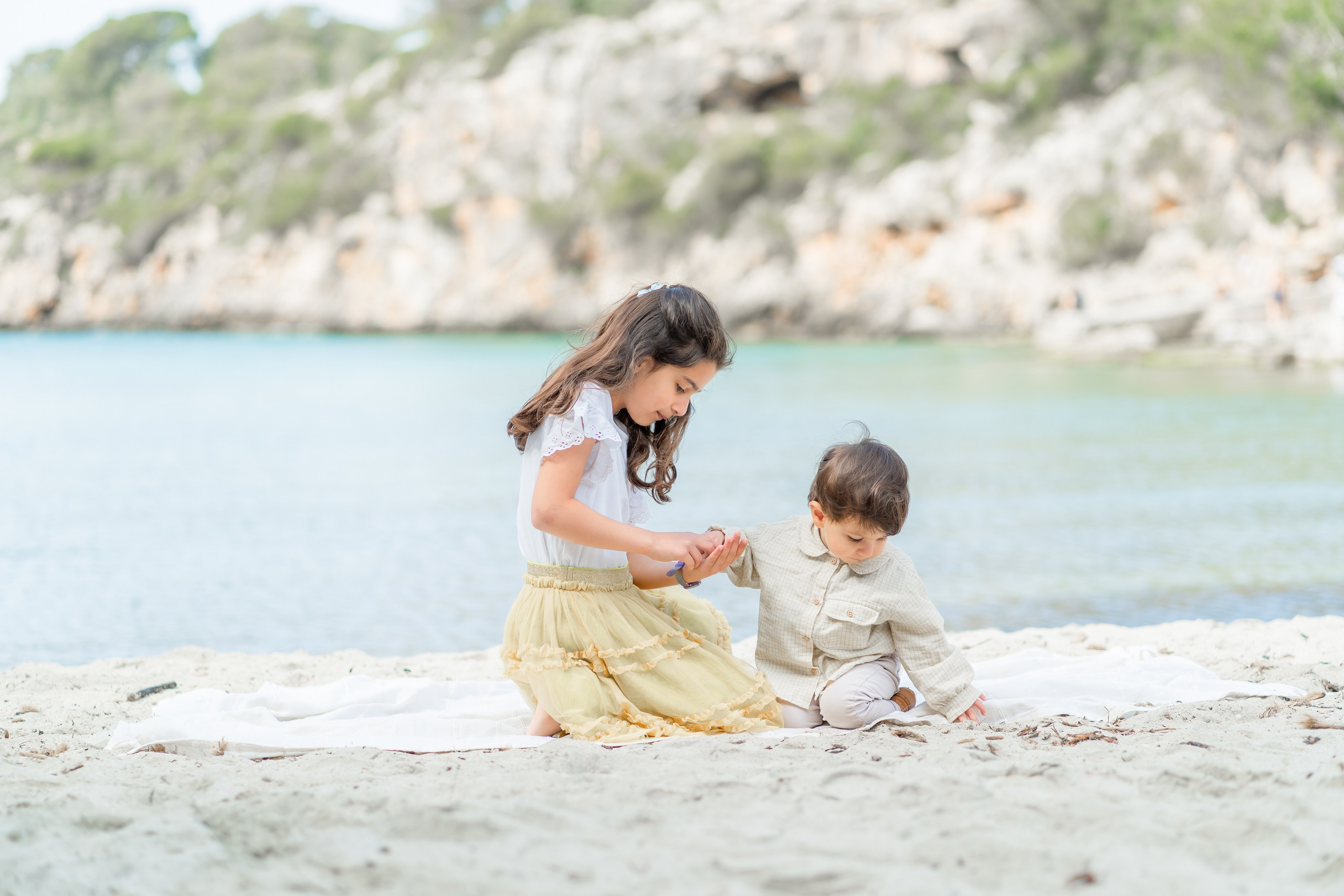 Familienshooting in Cala Pi. Deine Fotografin auf Mallorca für Familien und Business