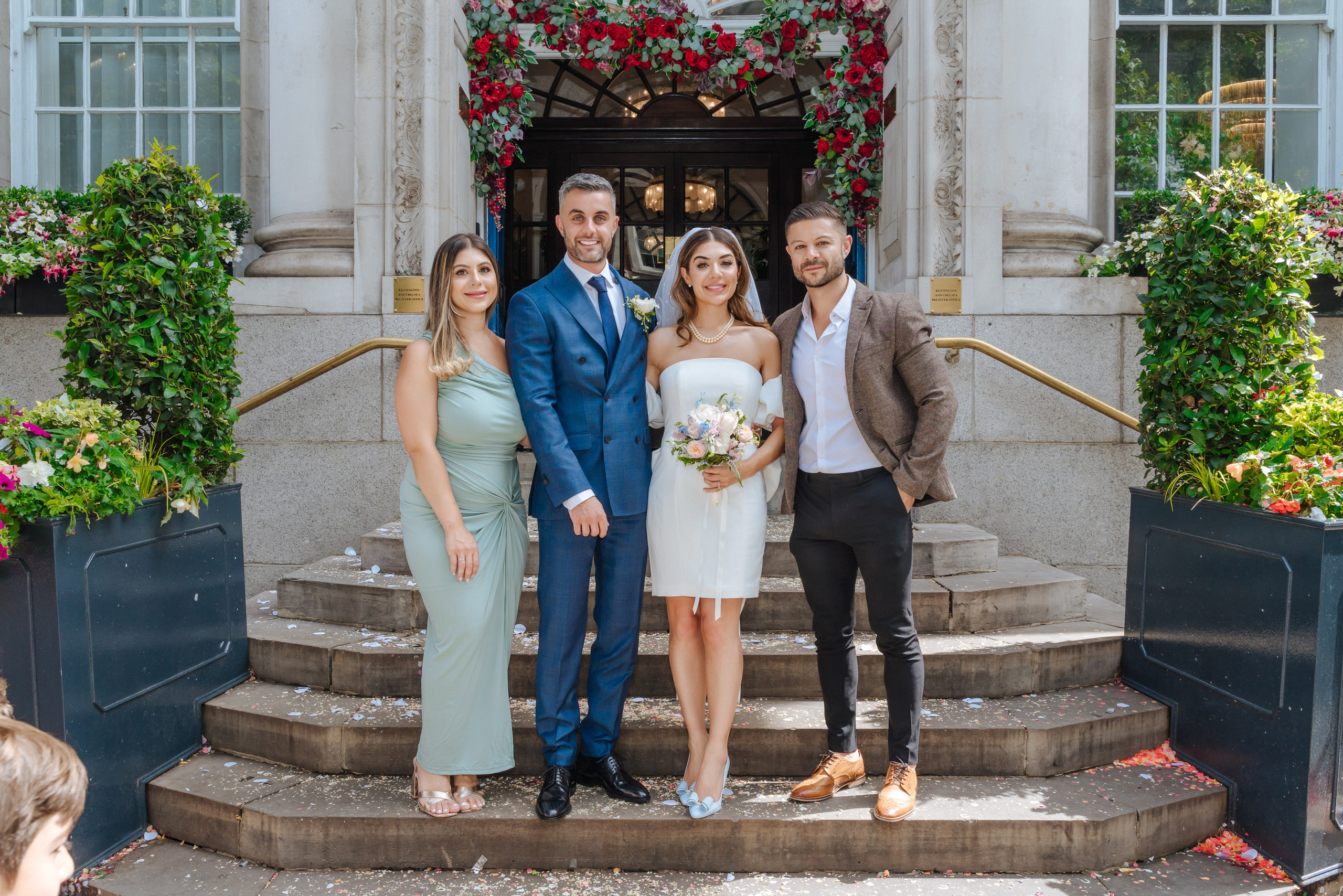 Civil ceremony at Chelsea Old Town Hall,  Wedding in Chelsea, Wedding in London,  wedding photographer in Chelsea, wedding photographer in London