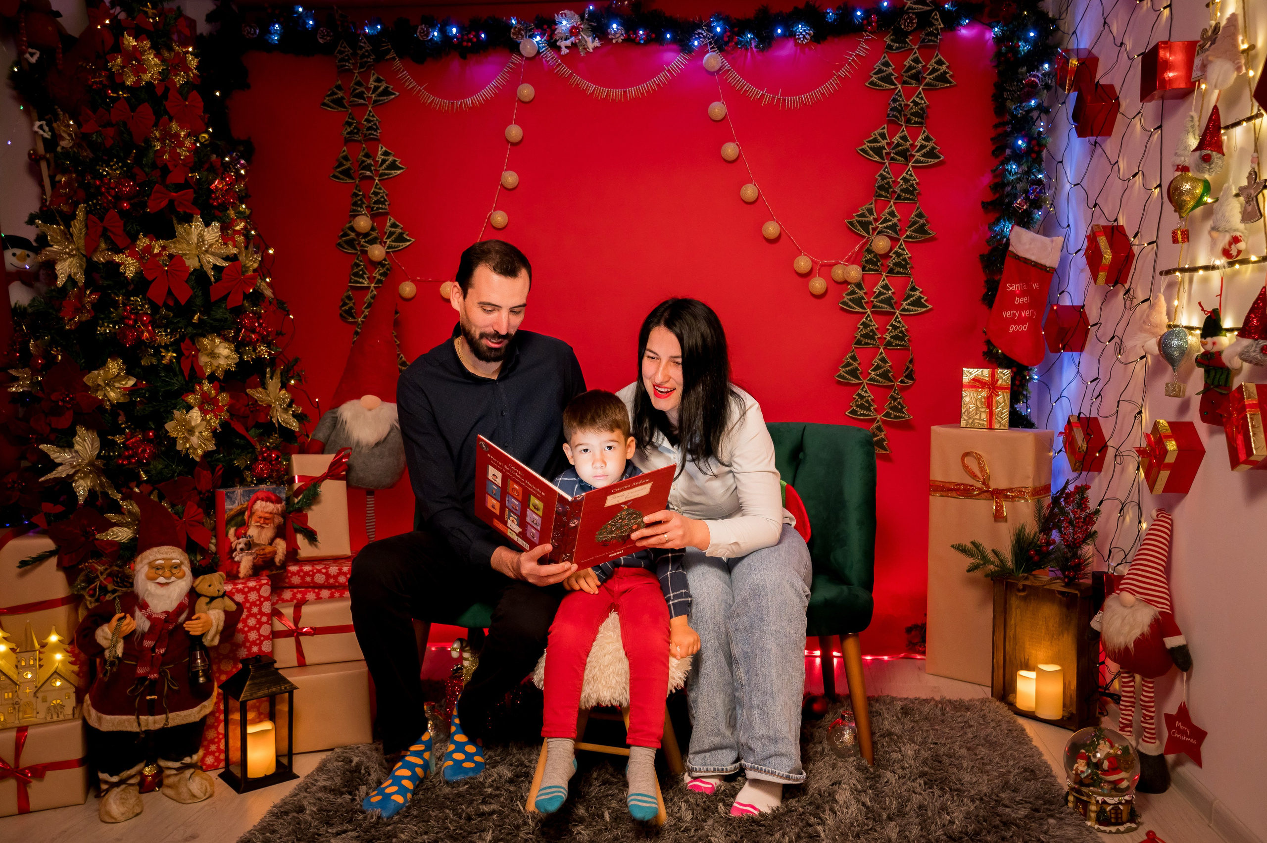 Sedinta Craciun Carmen&Adi