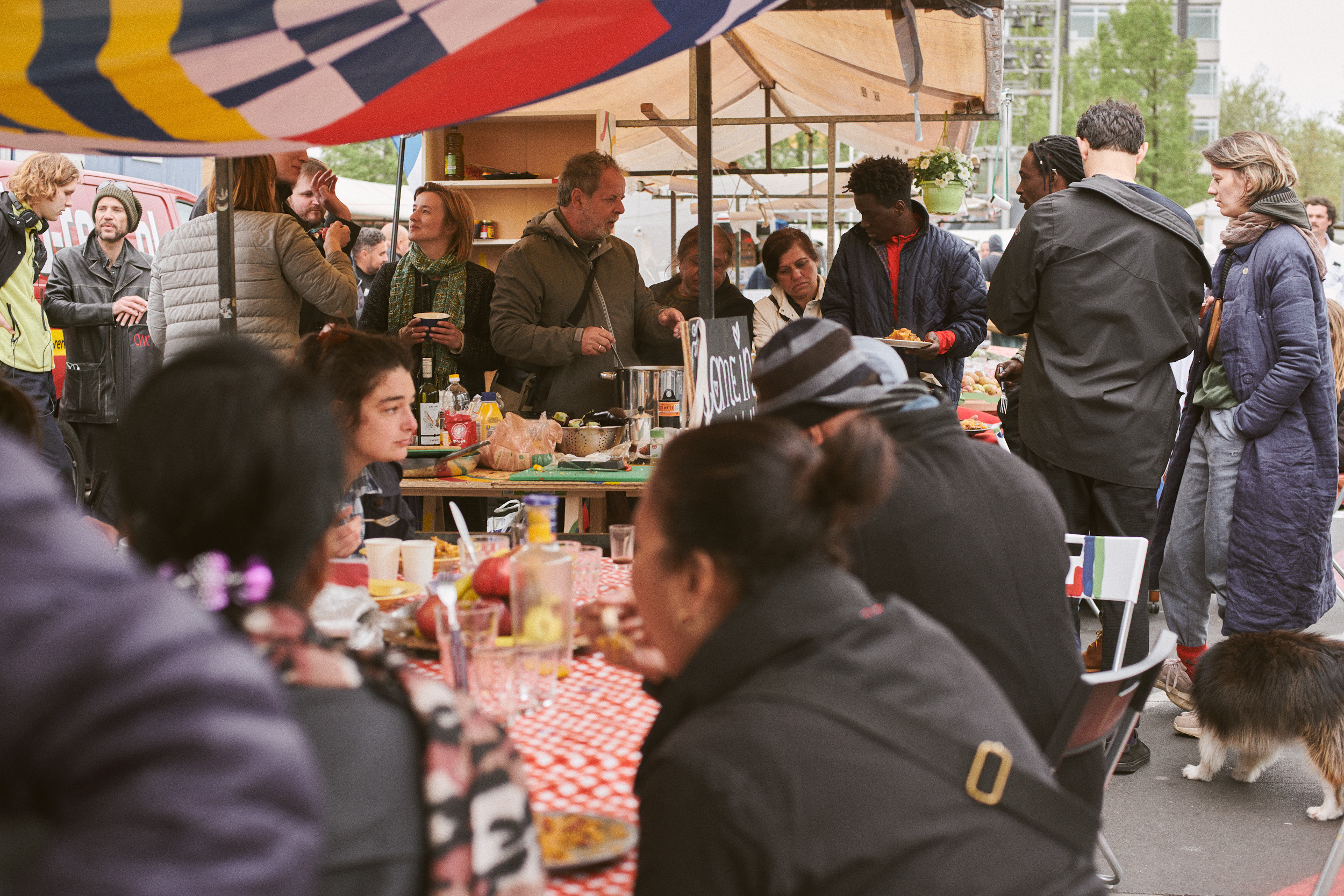 Documentary photoshoot of Maydan Festival 2022. Portrait Photographer in Brussels & Amsterdam — Victoria Ushkanova