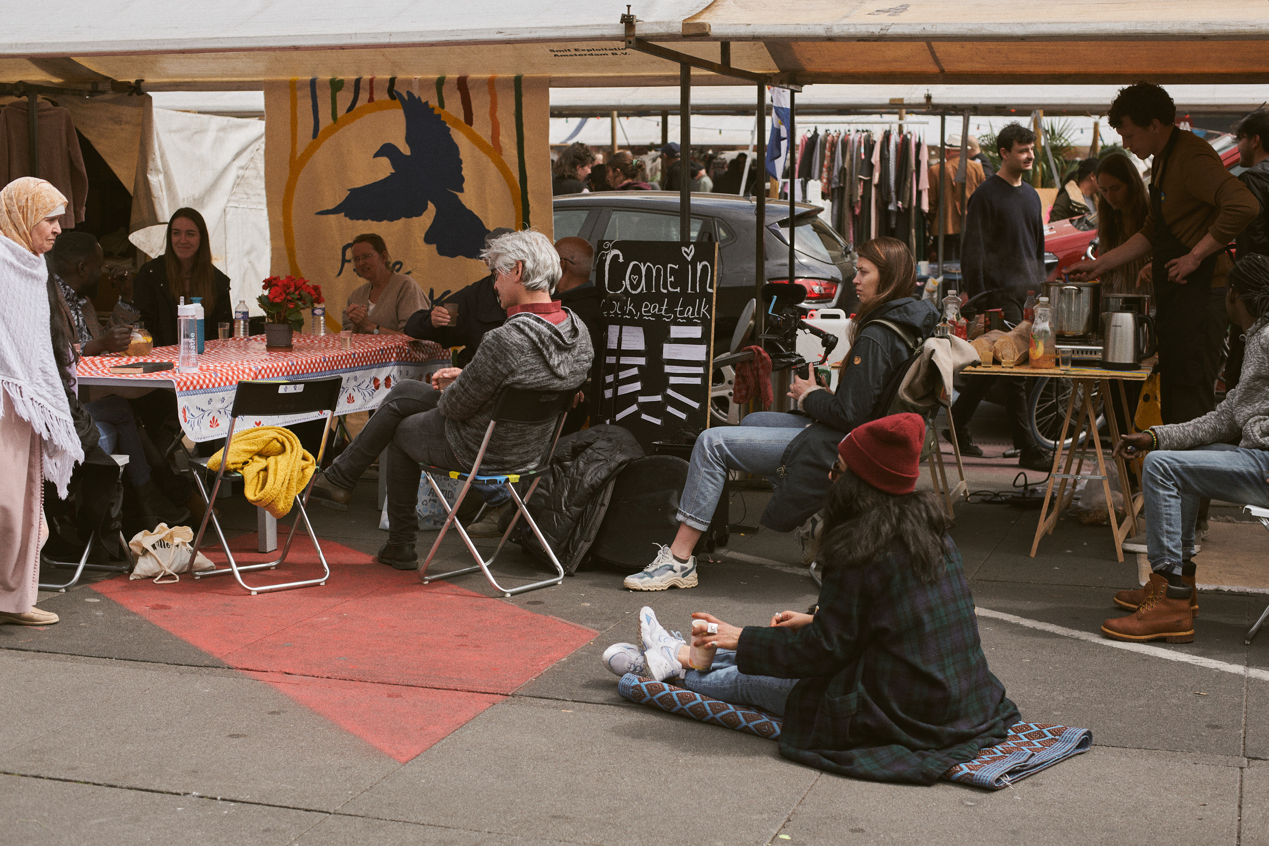 Documentary photoshoot of Maydan Festival 2022. Portrait Photographer in Brussels & Amsterdam — Victoria Ushkanova