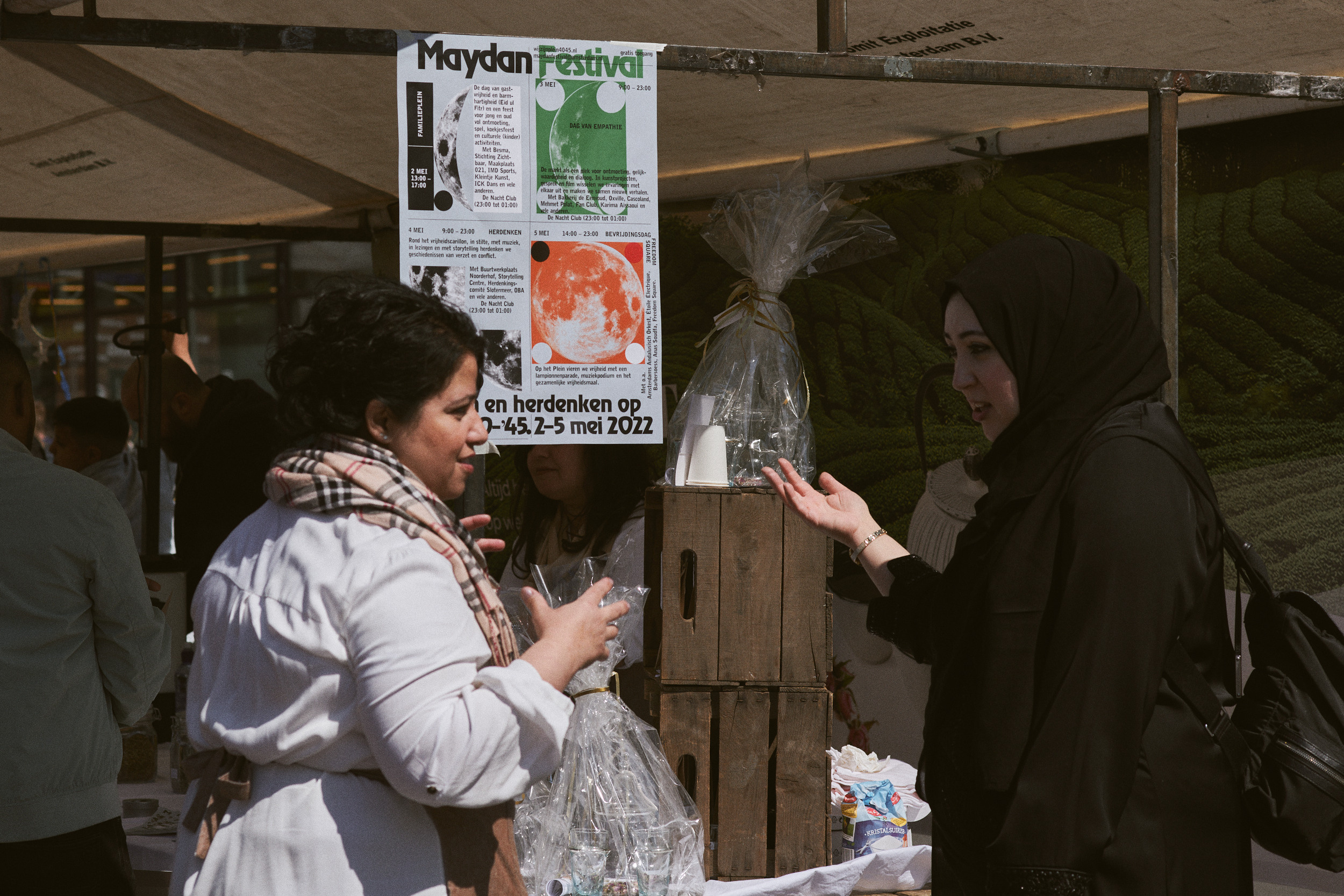 Documentary photoshoot of Maydan Festival 2022. Portrait Photographer in Brussels & Amsterdam — Victoria Ushkanova