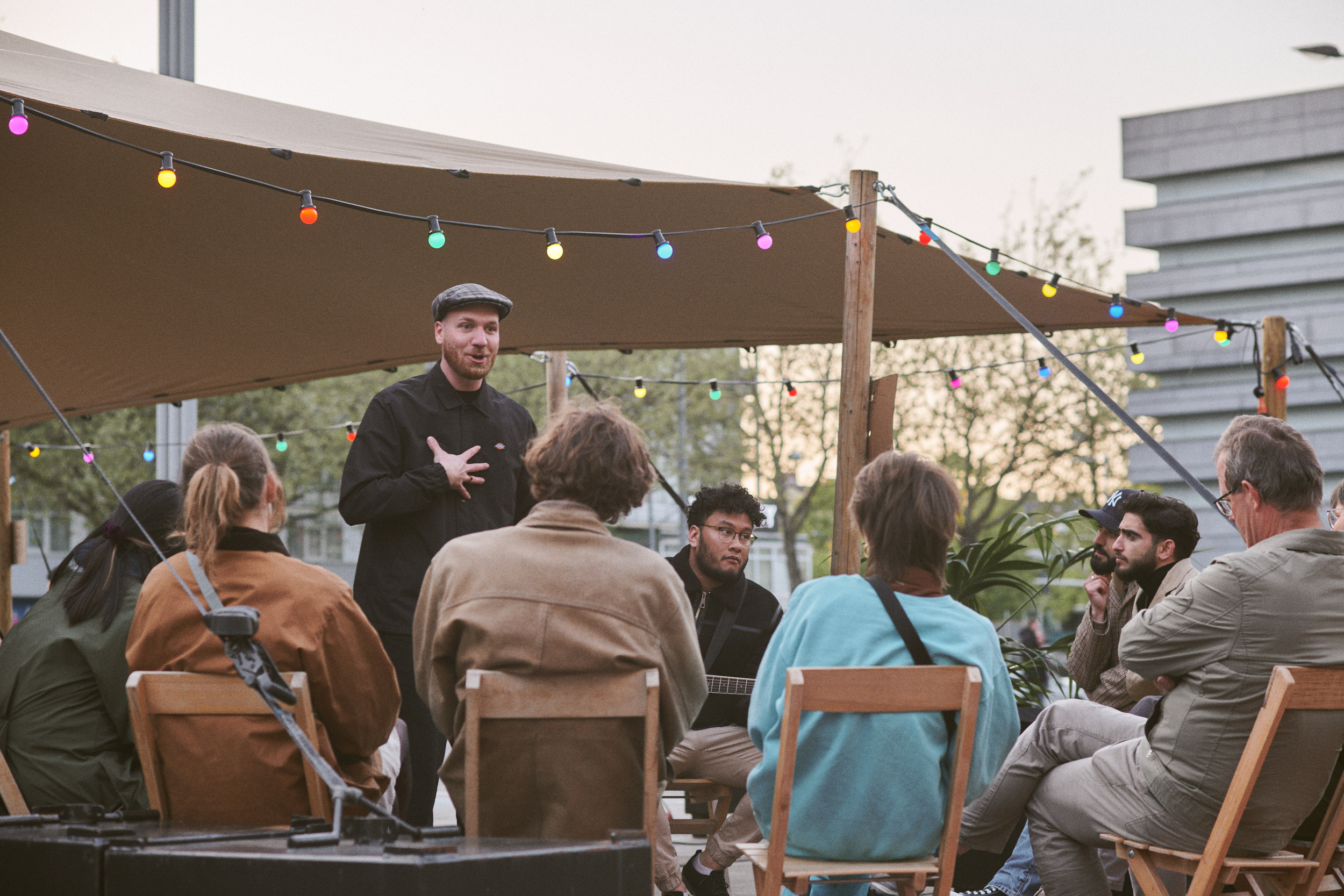 Documentary photoshoot of Maydan Festival 2022. Portrait Photographer in Brussels & Amsterdam — Victoria Ushkanova