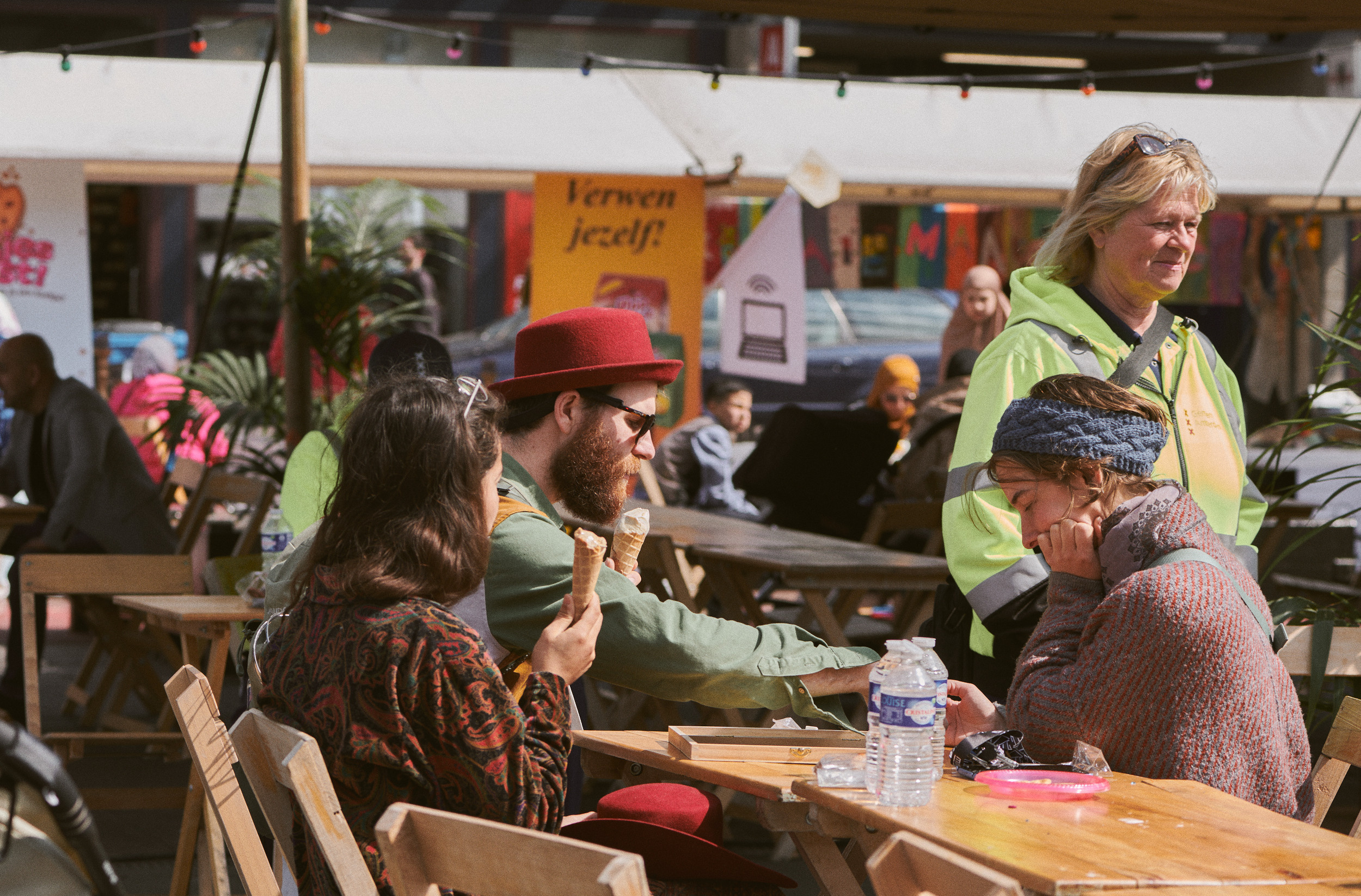 Documentary photoshoot of Maydan Festival 2022. Portrait Photographer in Brussels & Amsterdam — Victoria Ushkanova