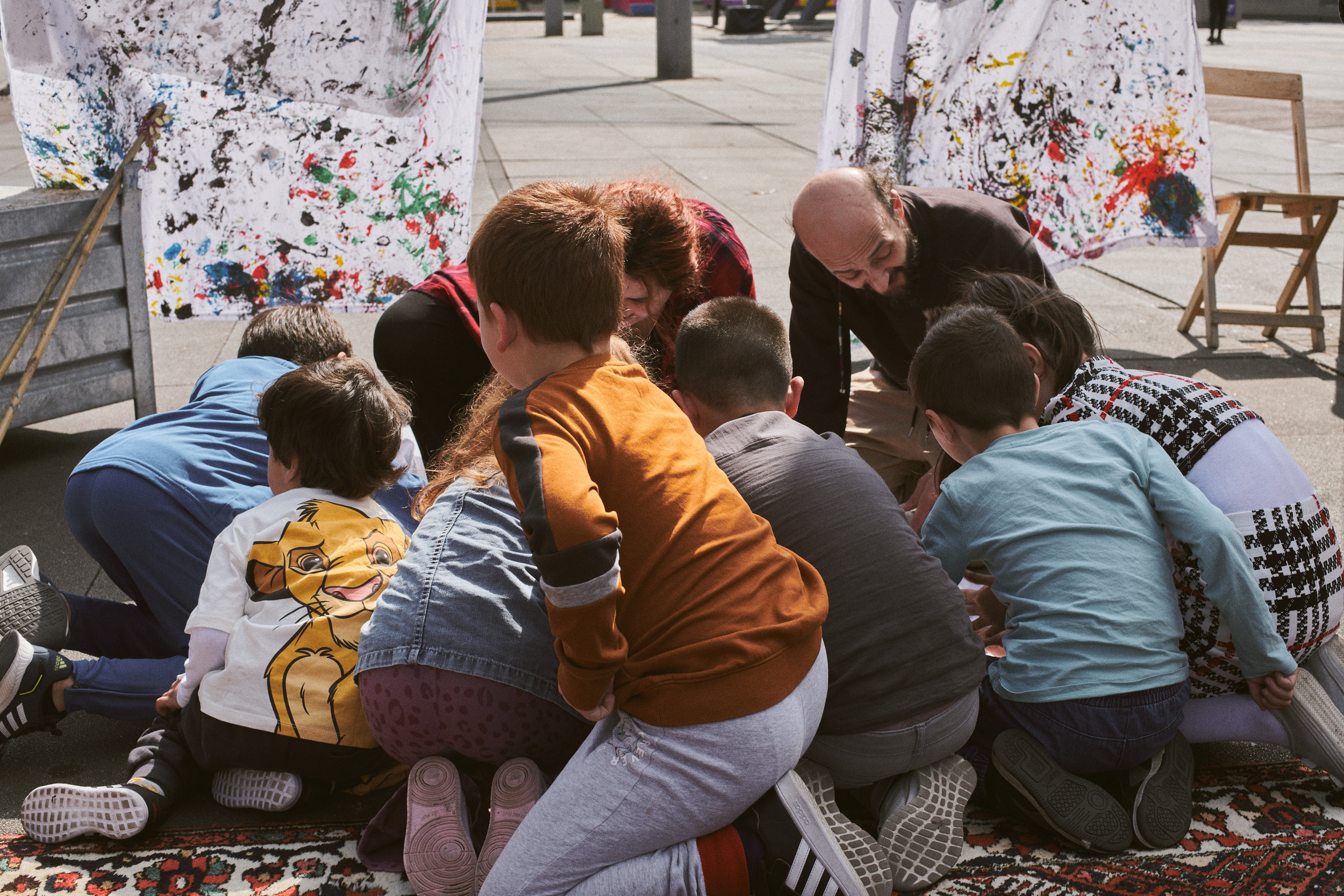 Documentary photoshoot of Maydan Festival 2022. Portrait Photographer in Brussels & Amsterdam — Victoria Ushkanova