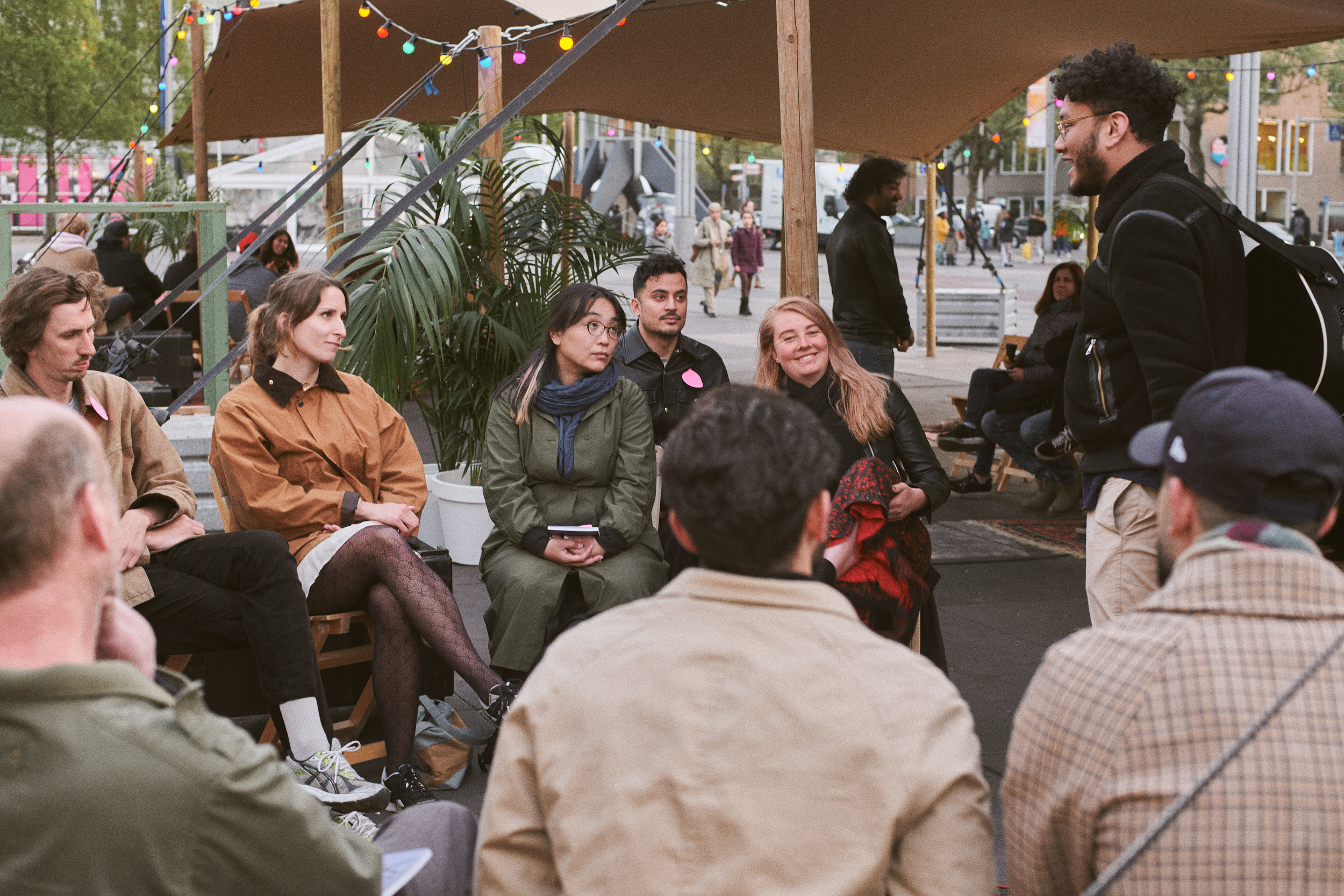 Documentary photoshoot of Maydan Festival 2022. Portrait Photographer in Brussels & Amsterdam — Victoria Ushkanova