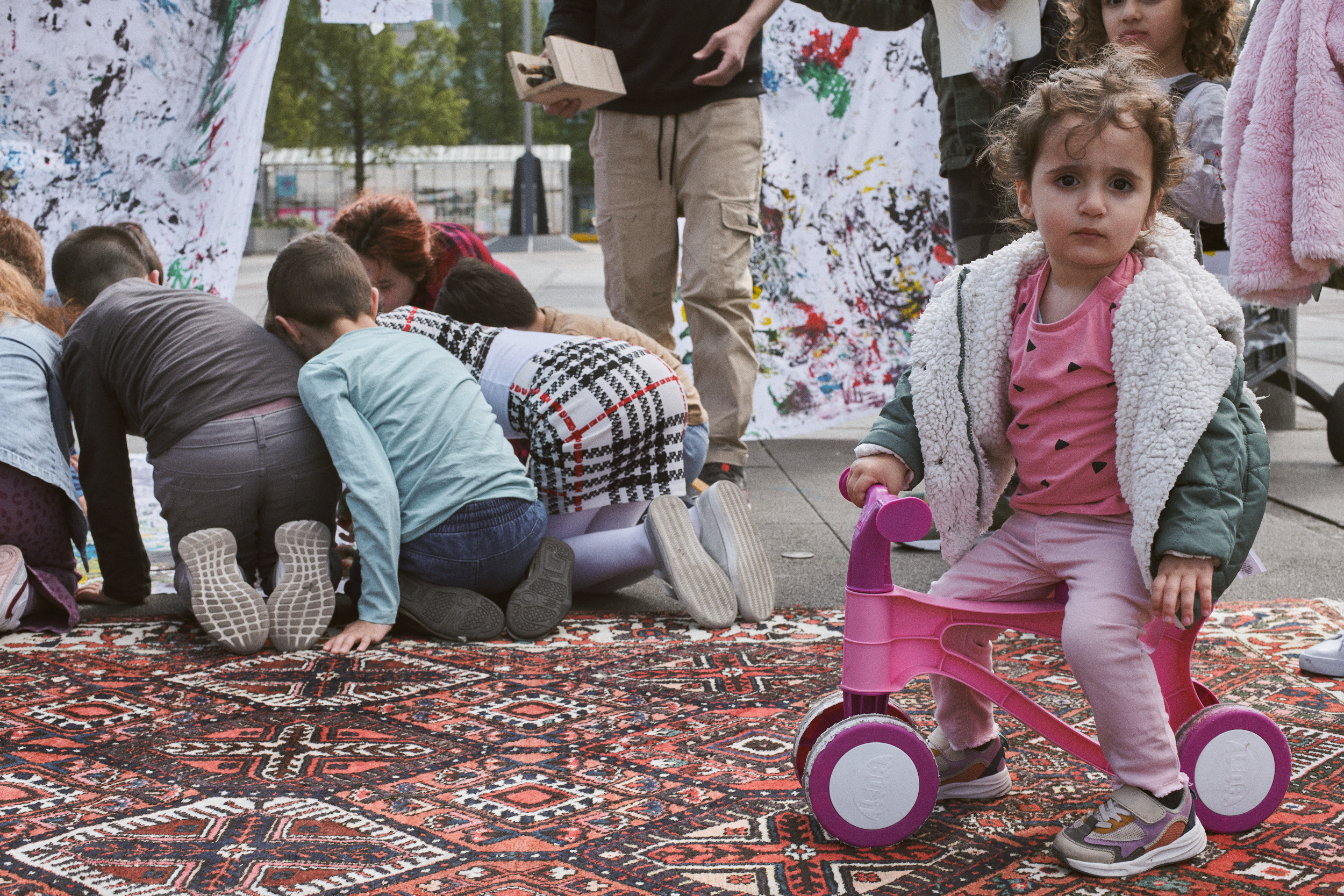 Documentary photoshoot of Maydan Festival 2022. Portrait Photographer in Brussels & Amsterdam — Victoria Ushkanova