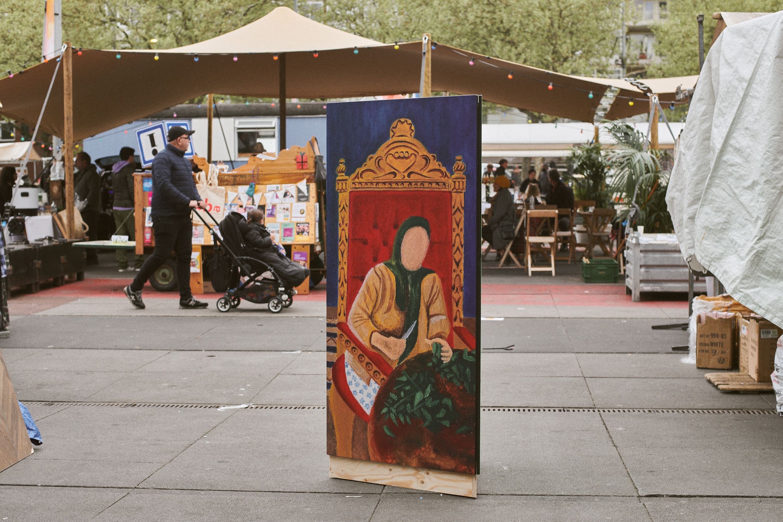 Documentary photoshoot of Maydan Festival 2022. Portrait Photographer in Brussels & Amsterdam — Victoria Ushkanova