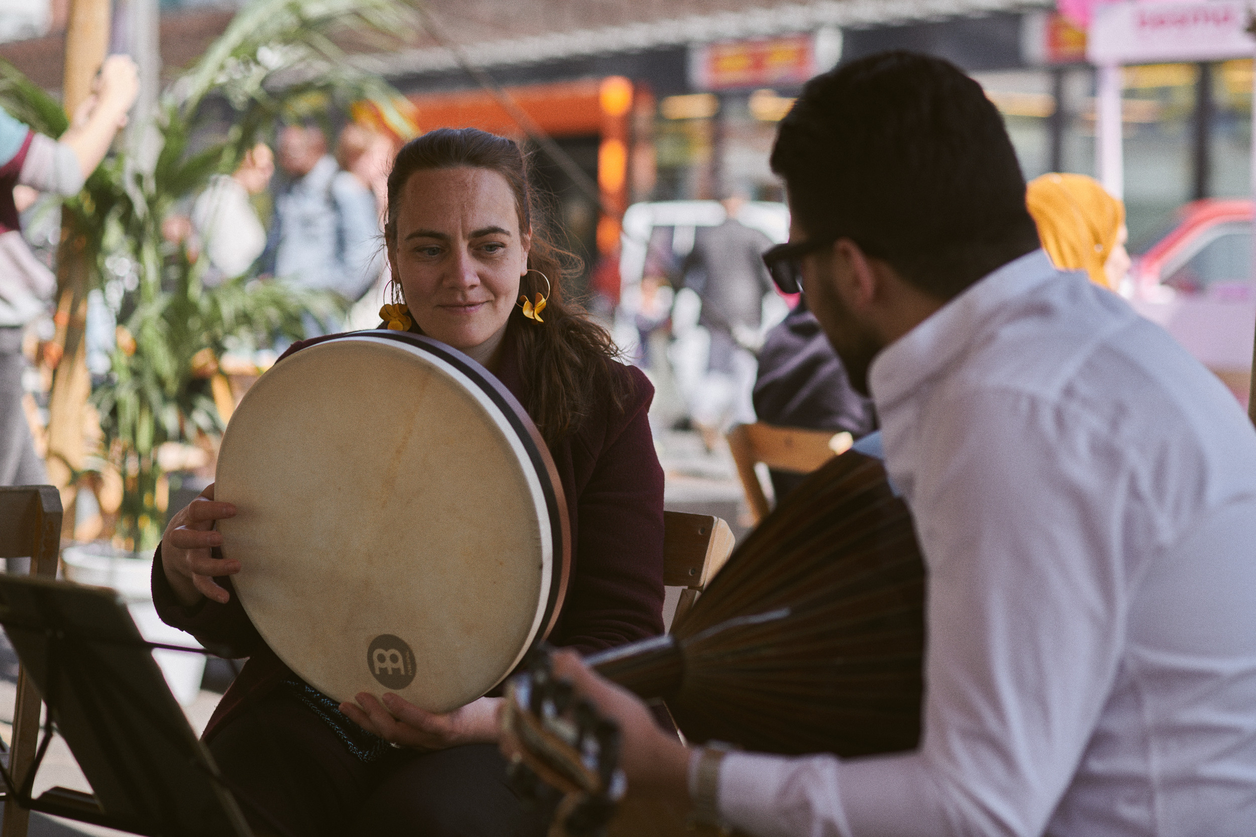 Documentary photoshoot of Maydan Festival 2022. Portrait Photographer in Brussels & Amsterdam — Victoria Ushkanova