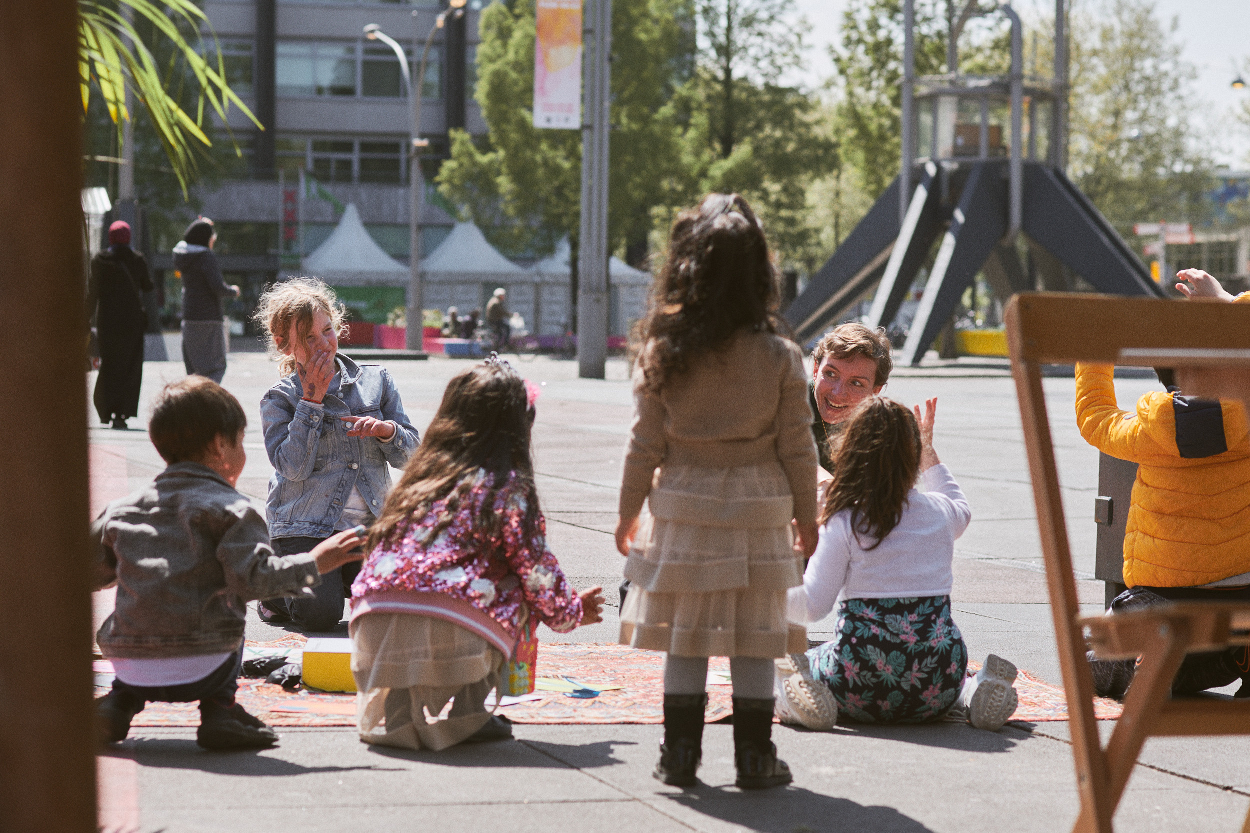 Documentary photoshoot of Maydan Festival 2022. Portrait Photographer in Brussels & Amsterdam — Victoria Ushkanova