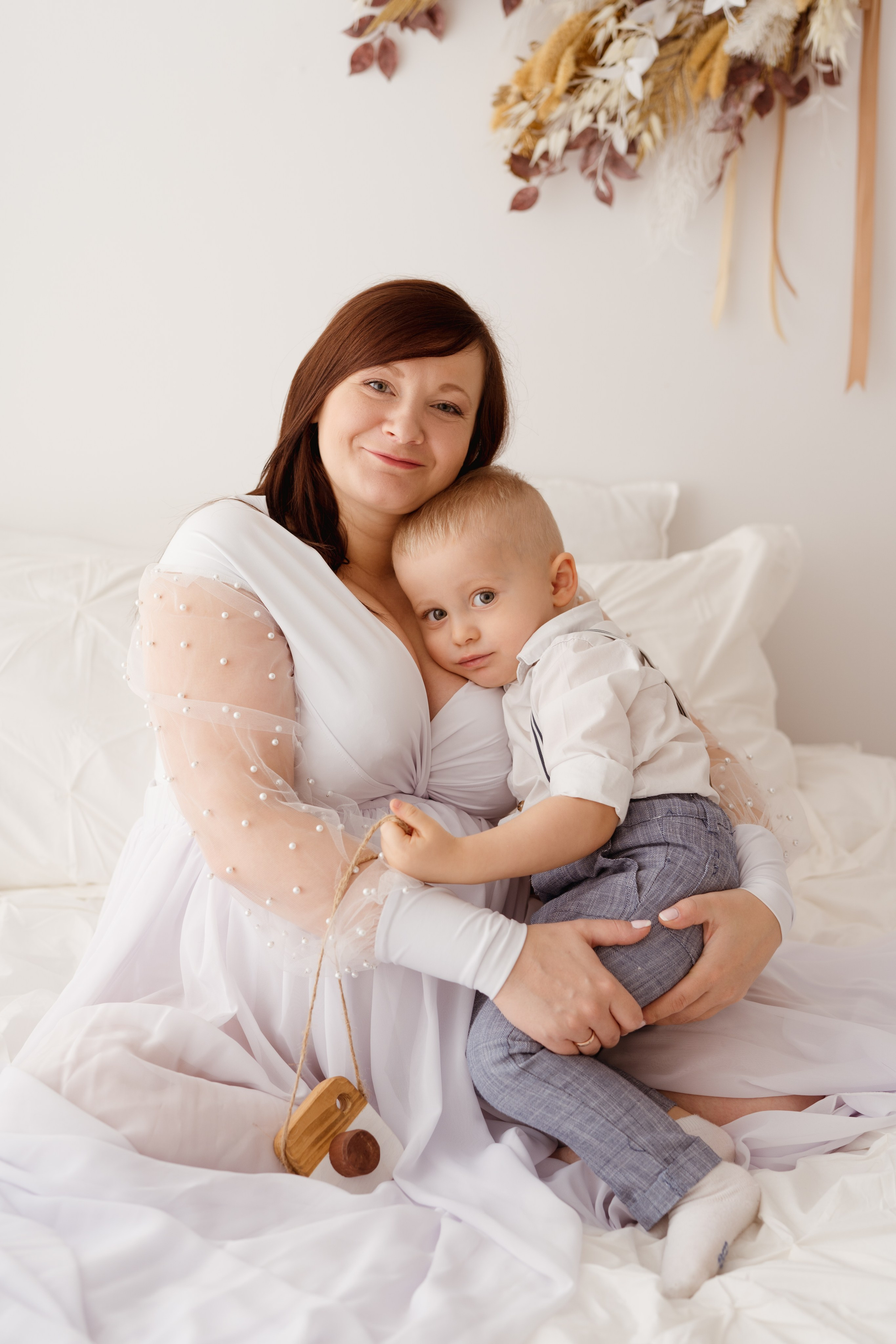 Sesja rodzinno-ciążowa. Fotograf Łódź - sesja ciążowa, noworodkowa, dziecięca. Studio w Łodzi