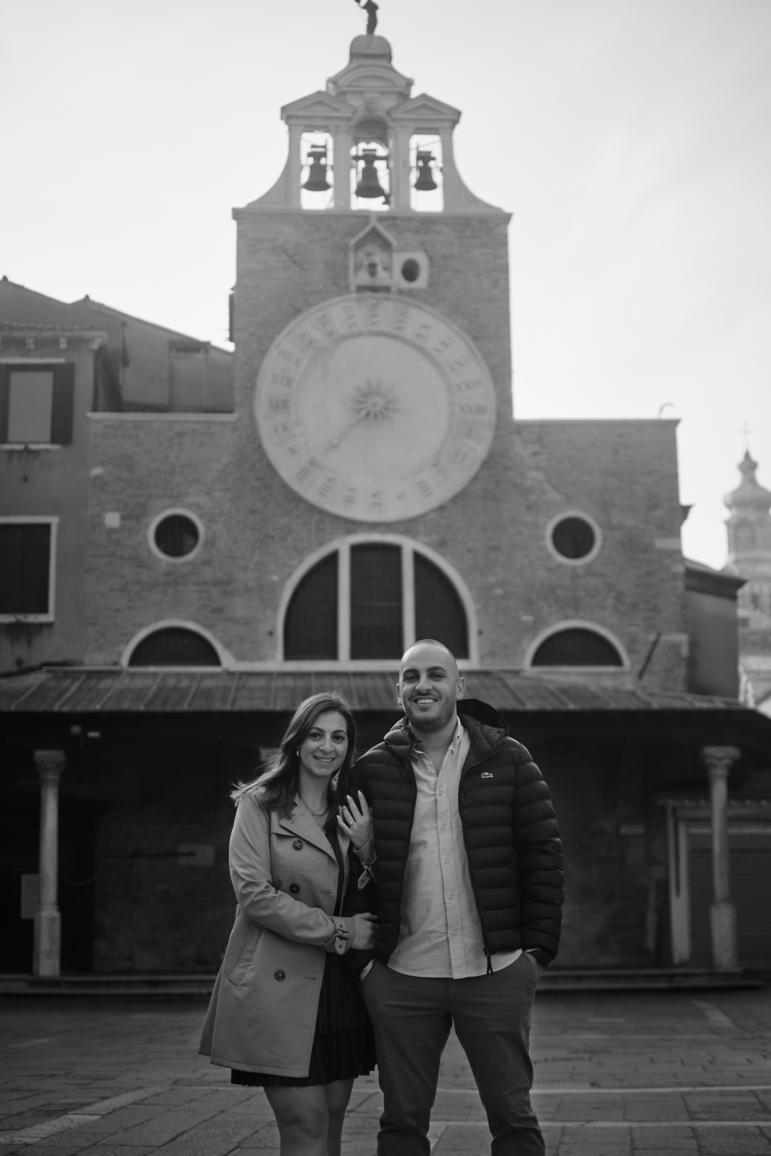 Morning engagement photoshoot in Venice. Фотограф в Венеции, Италия. Зотова Яна