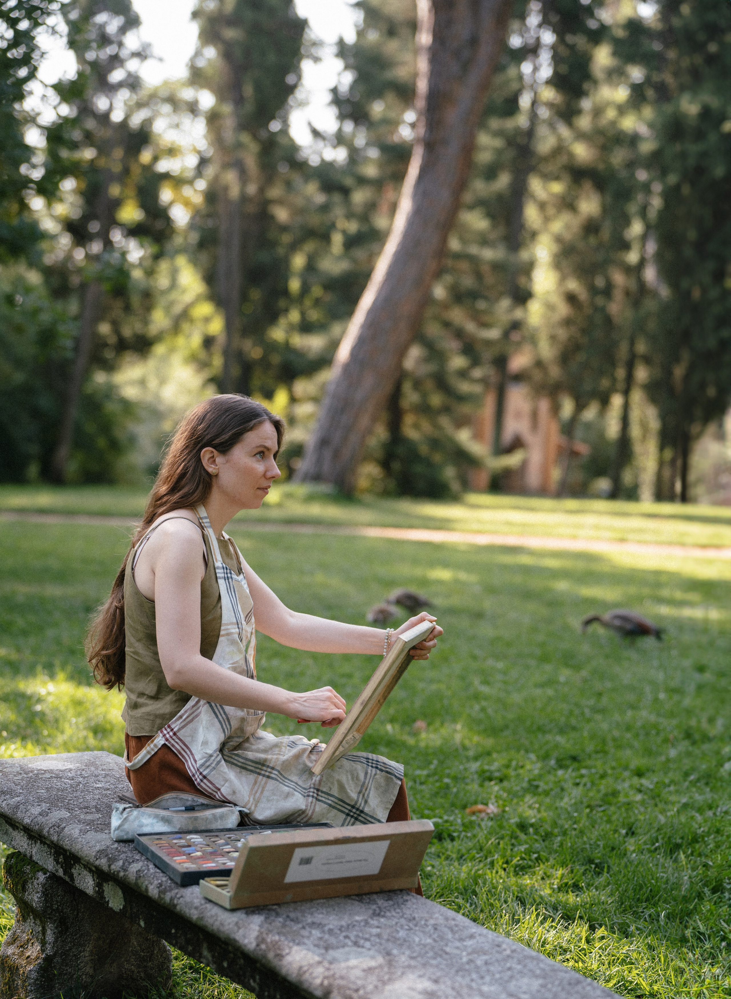 Контент съемка для художника. Фотограф в Мадриде Алена Белянинова