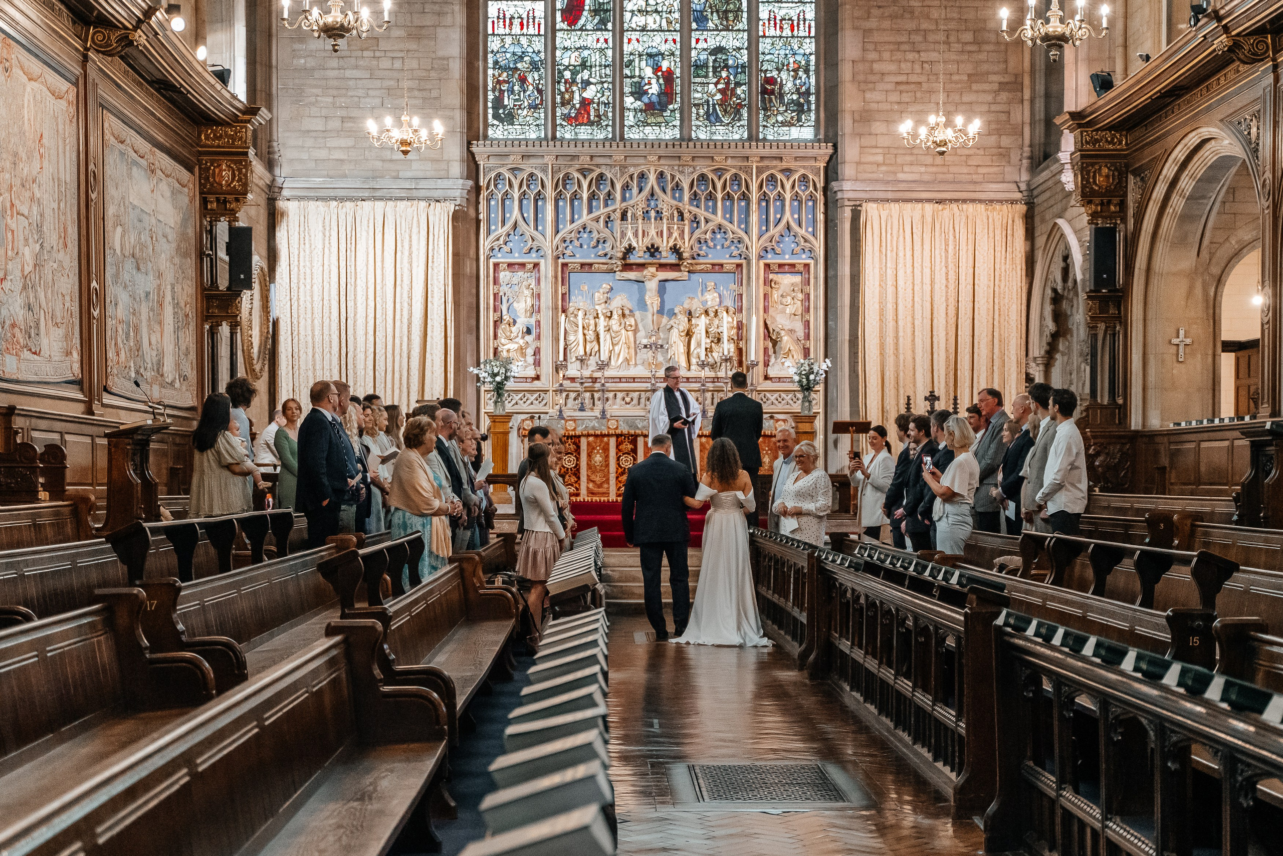 Wedding ceremony at The Lower chapel in Eton, Wedding in Eton, wedding photographer in Eton, wedding photographer in Eton