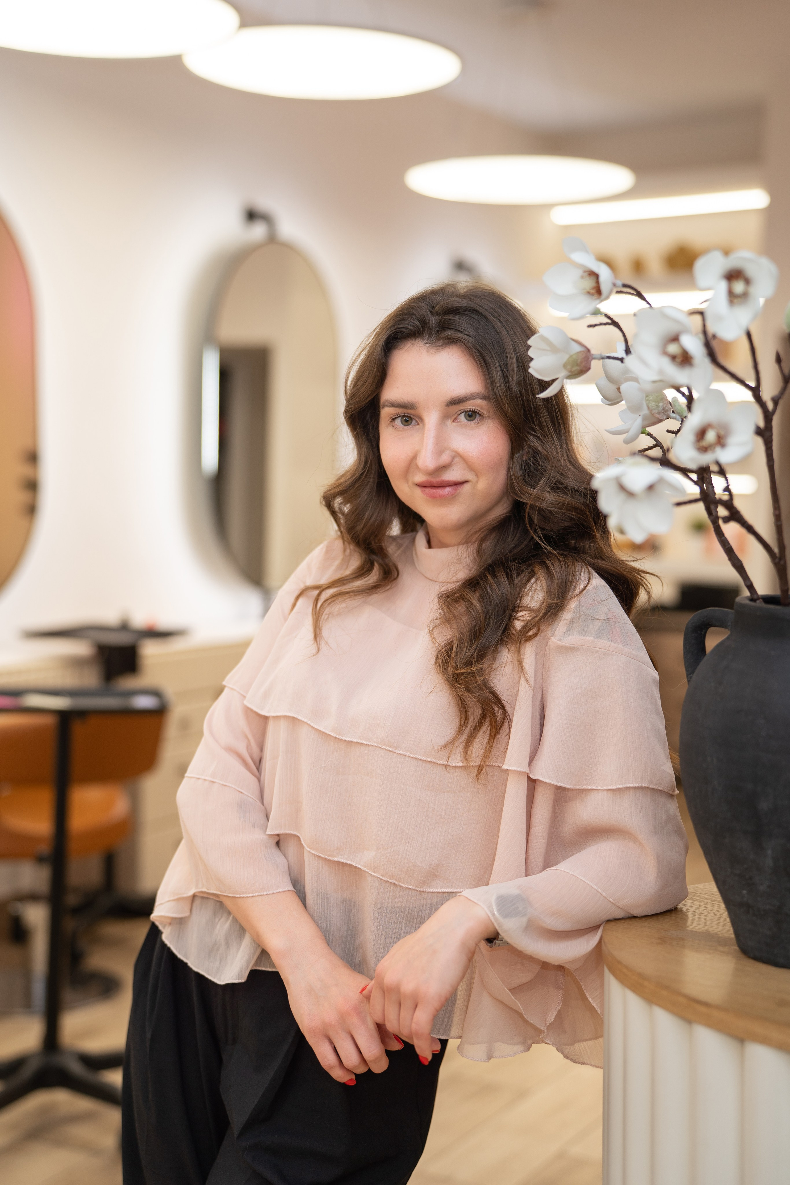 Content shooting for Salon BLOU. Photographer in Madrid, Spain. Alyona Belyaninova