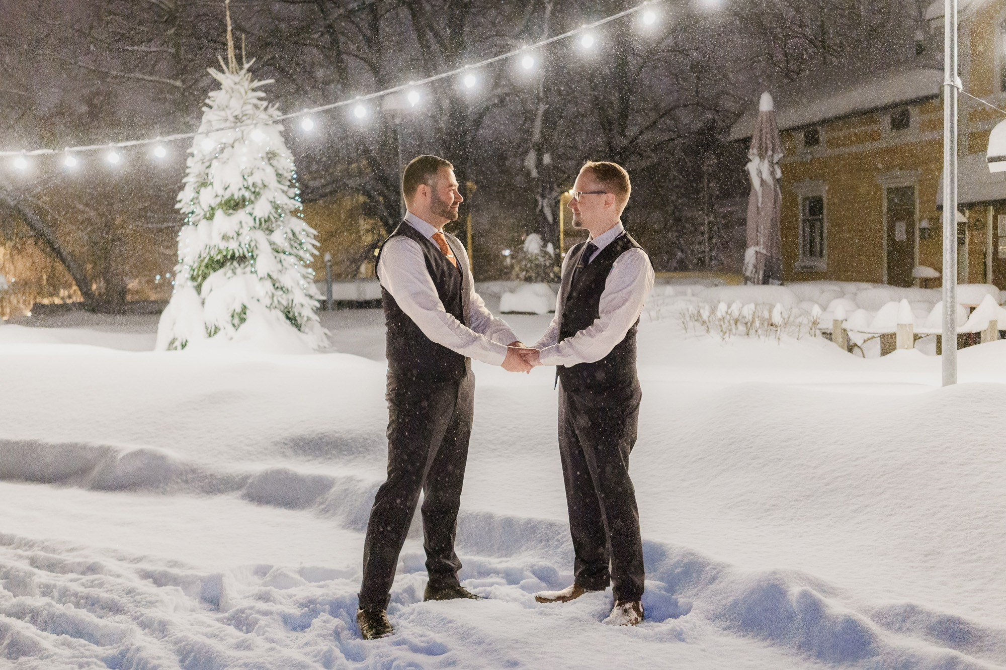 Daniel&Patrik, Intiimit häät Puotilan kartanossa