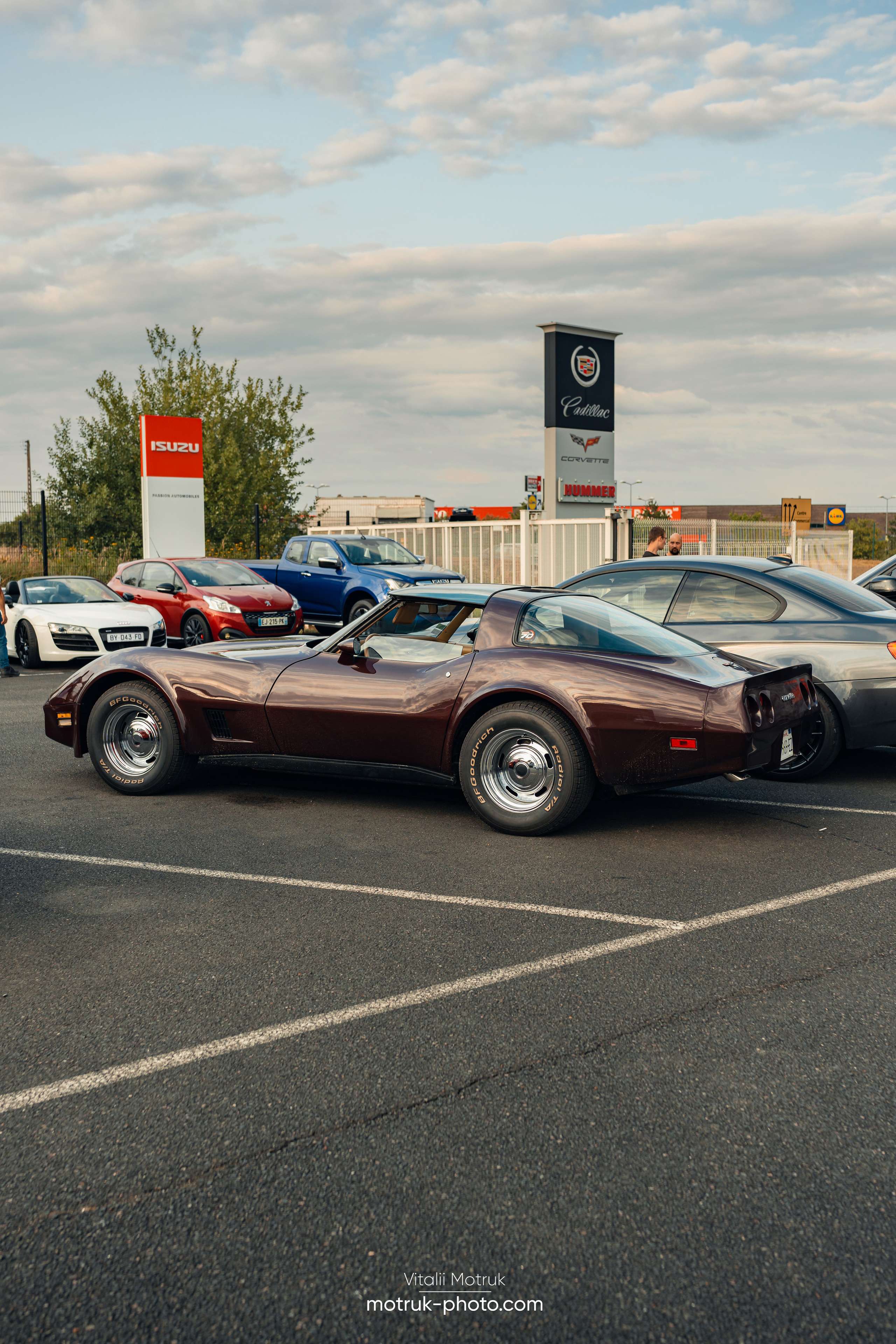 Rassemblement Passion Automobiles. Photographe de voitures à Paris — Vitalii Motruk