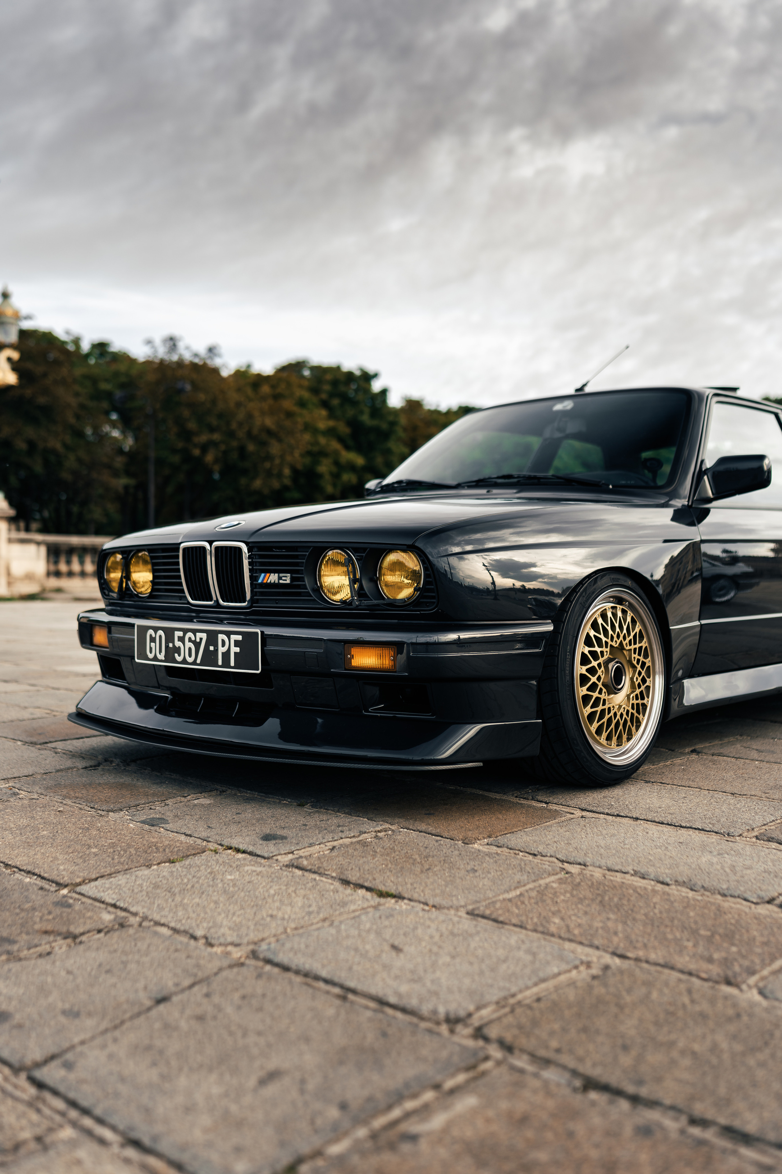 Two BMW M3 E30. Photographe de voitures à Paris — Vitalii Motruk