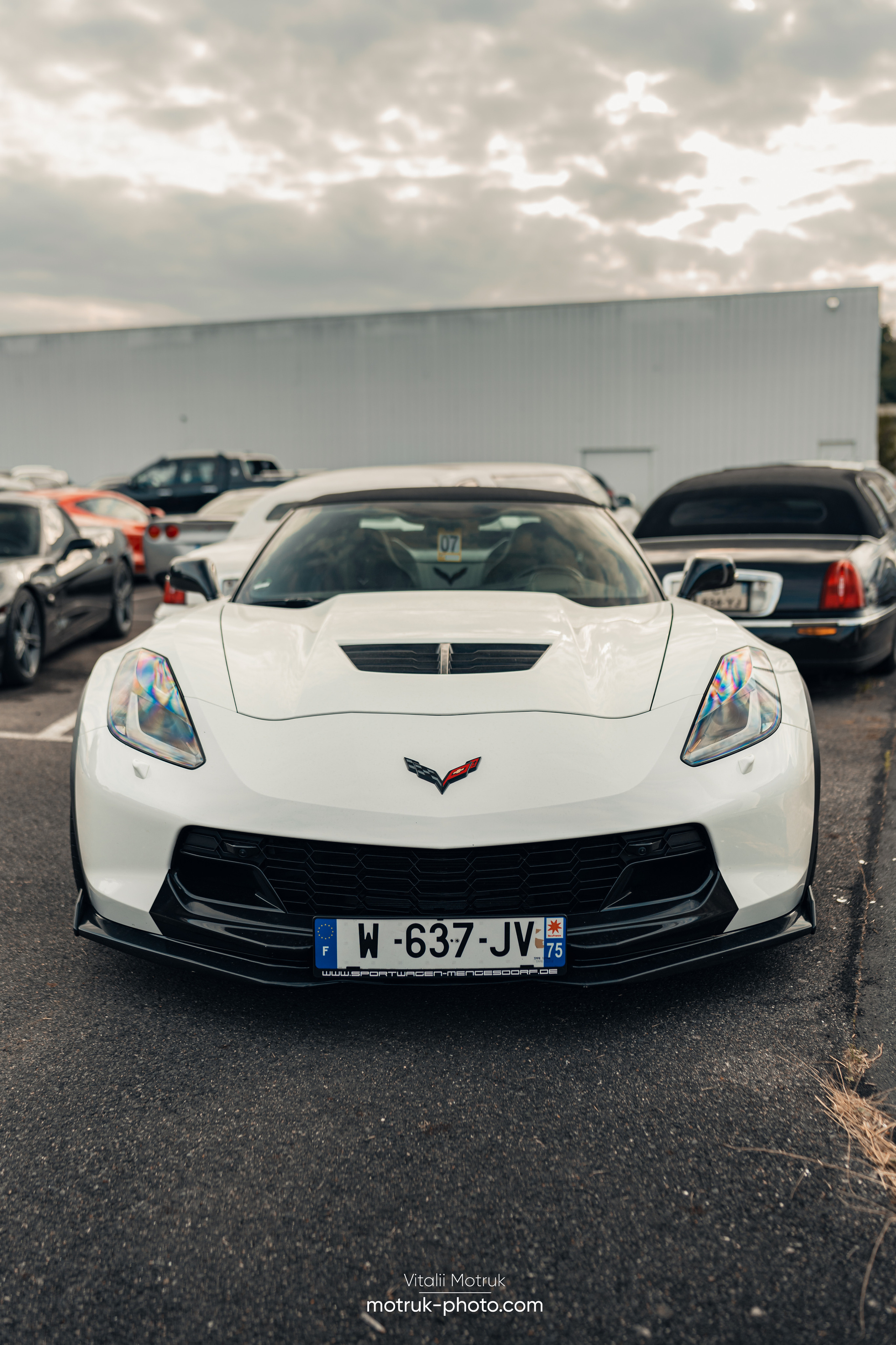 Rassemblement Passion Automobiles. Photographe de voitures à Paris — Vitalii Motruk