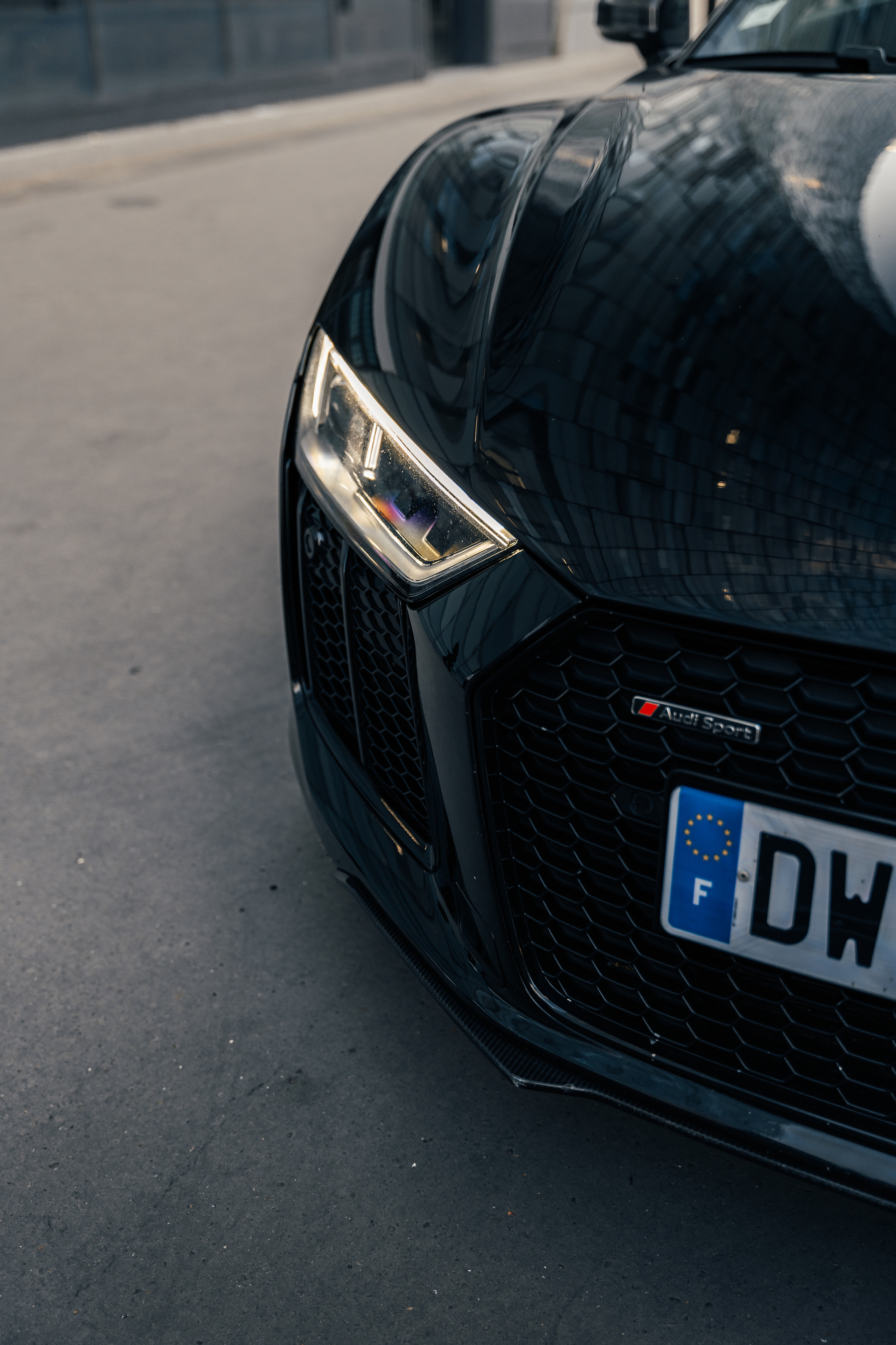 Audi R8 V10. Photographe de voitures à Paris — Vitalii Motruk