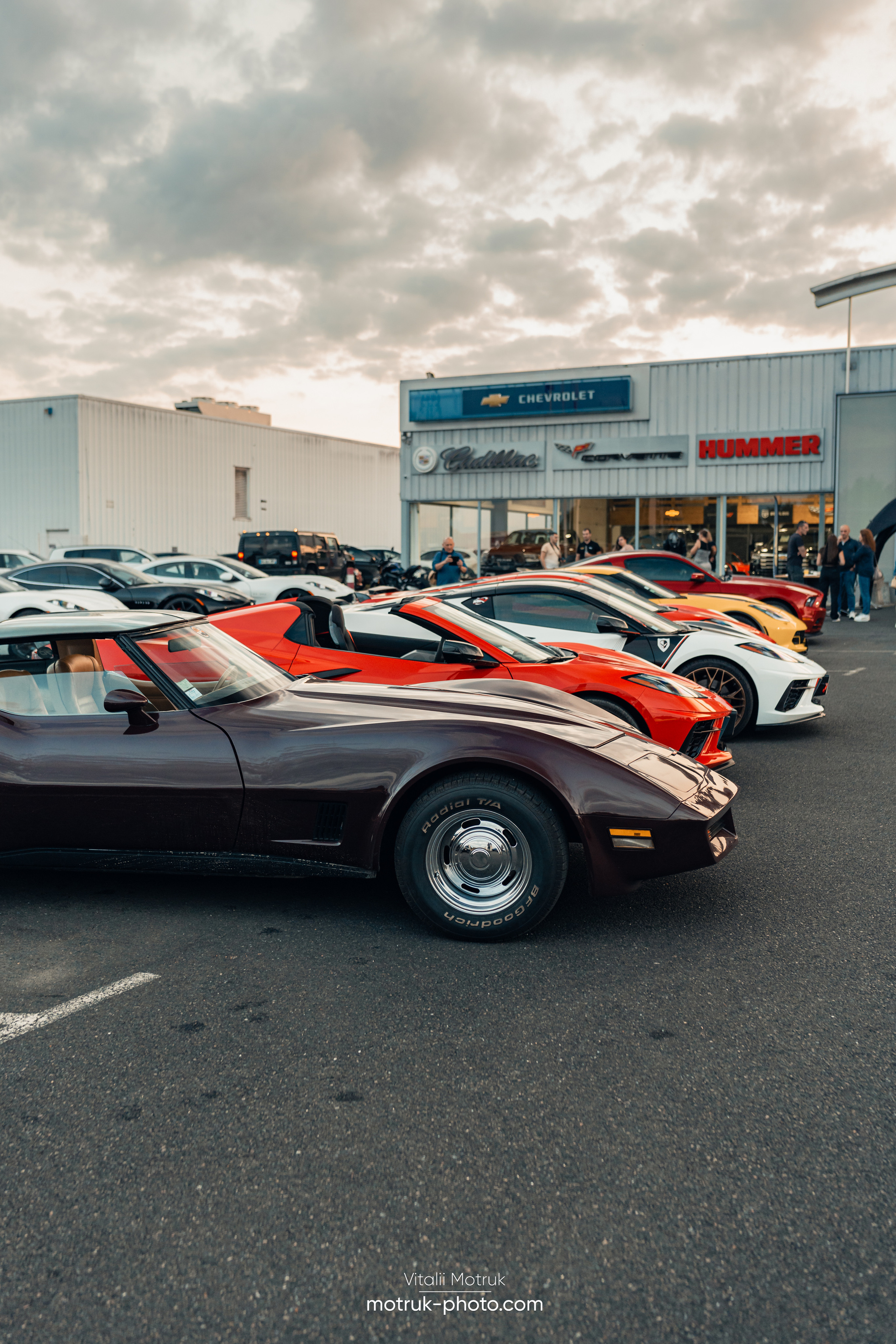 Rassemblement Passion Automobiles. Photographe de voitures à Paris — Vitalii Motruk