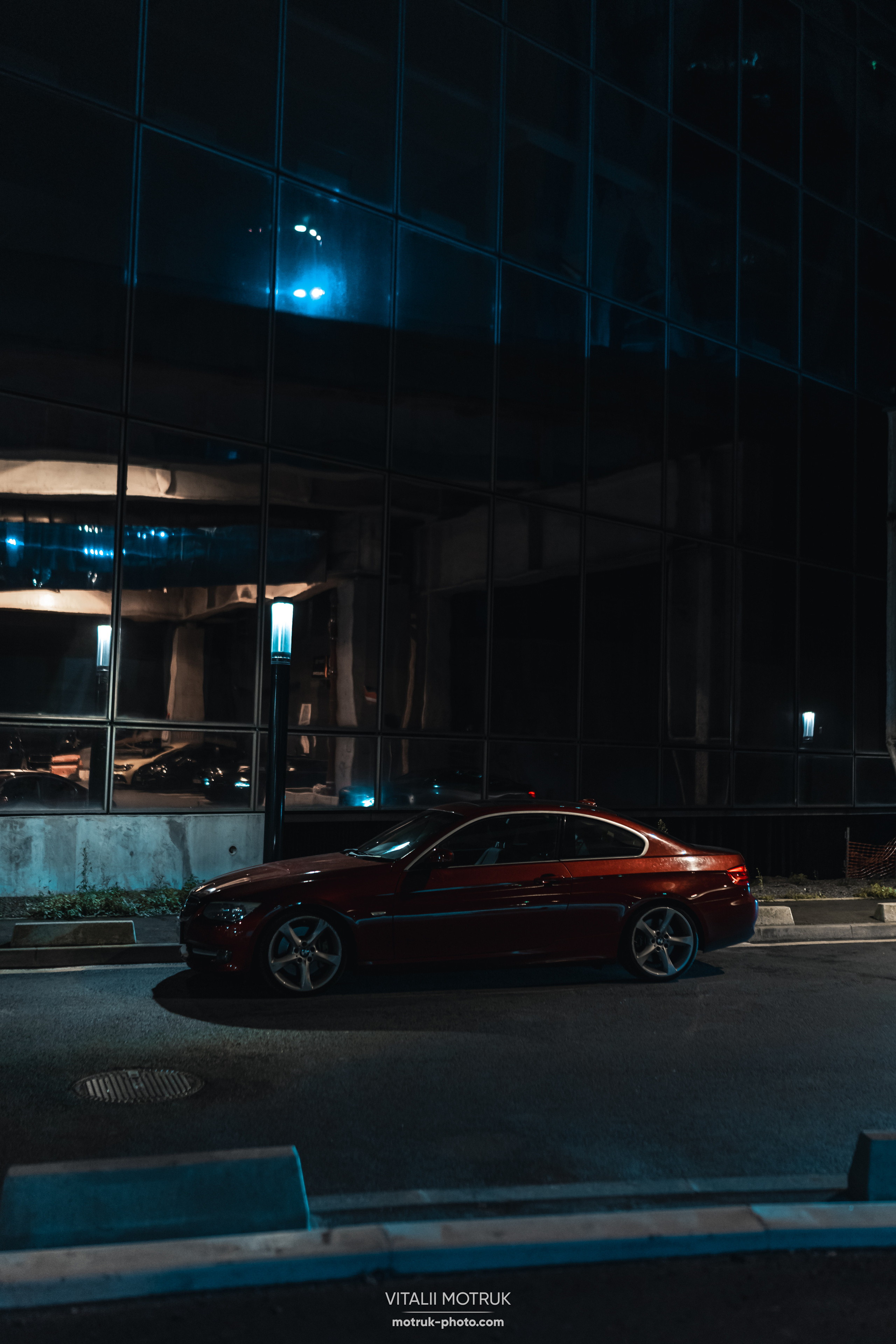 Rasso Nuit la Defense. Photographer in Paris — Vitalii Motruk