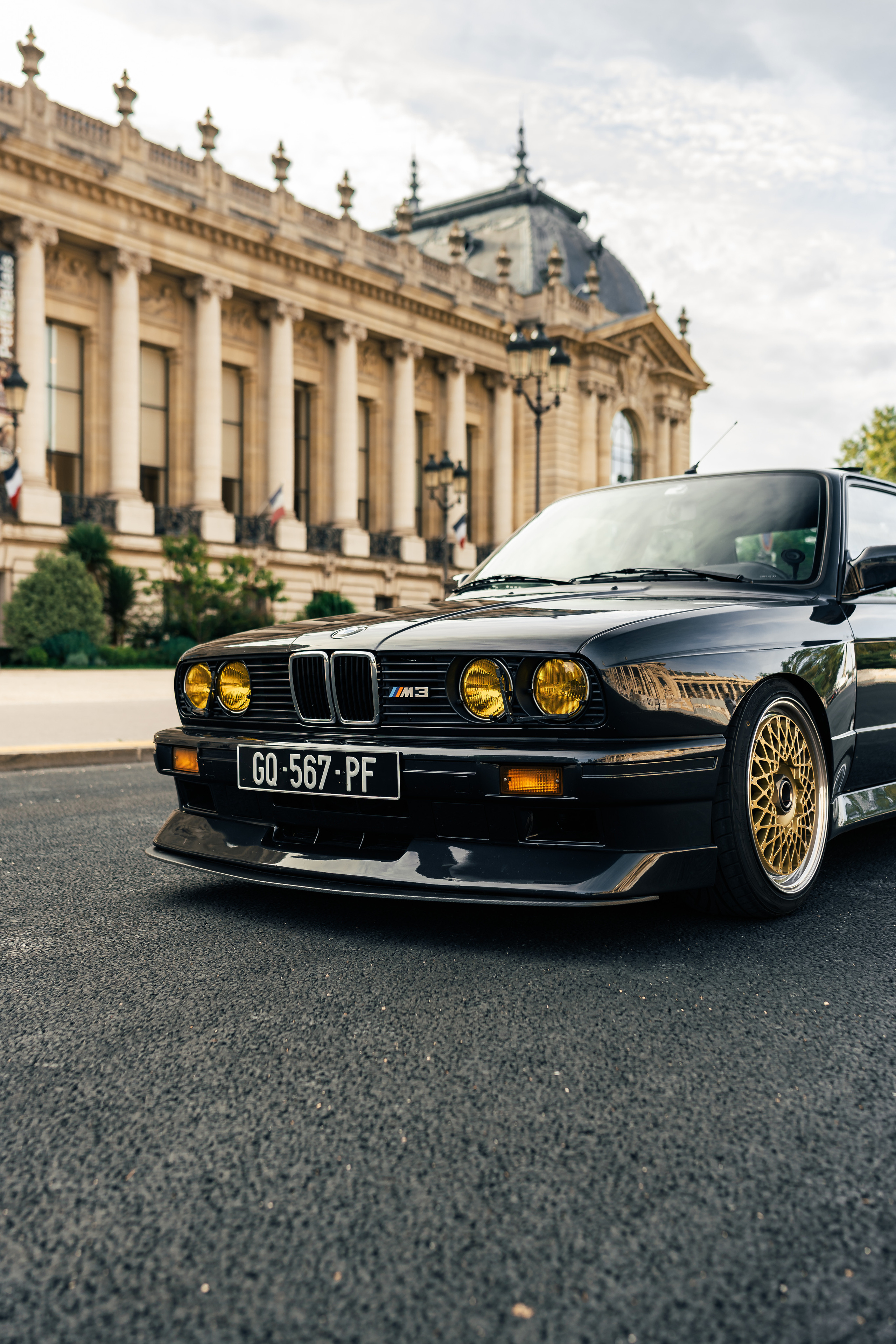 Two BMW M3 E30. Photographe de voitures à Paris — Vitalii Motruk