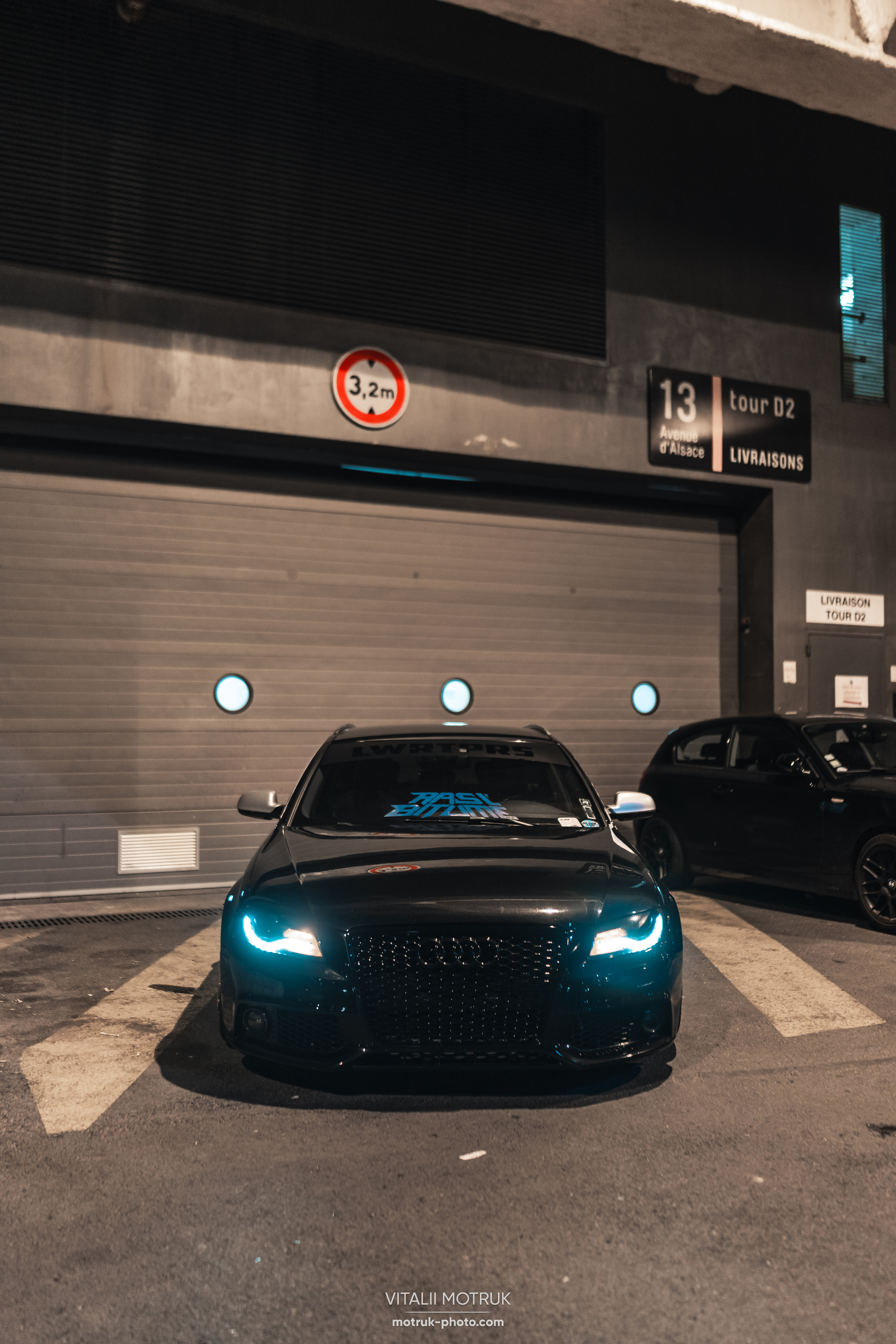 Rasso Nuit la Defense. Photographer in Paris — Vitalii Motruk