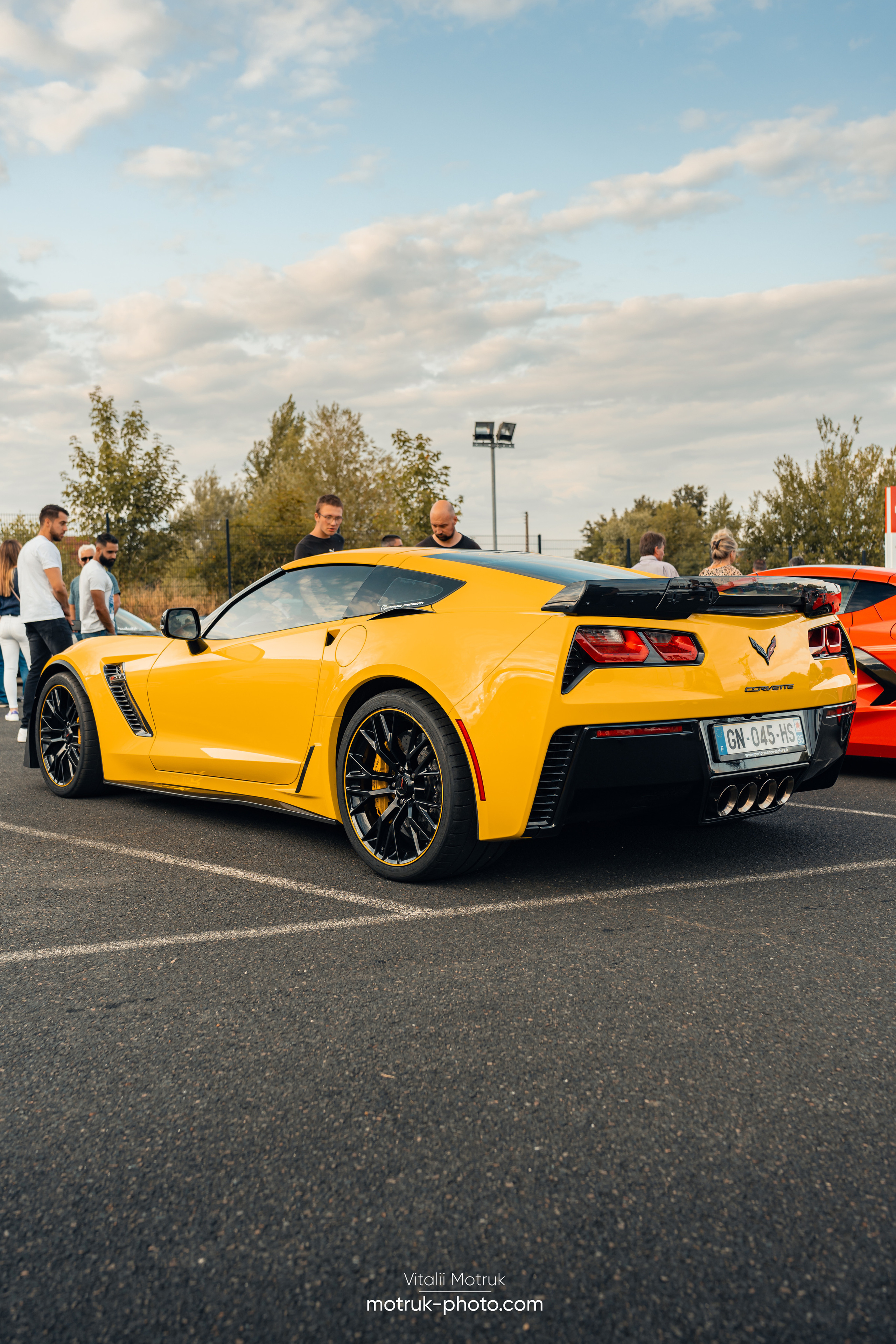 Rassemblement Passion Automobiles. Photographe de voitures à Paris — Vitalii Motruk