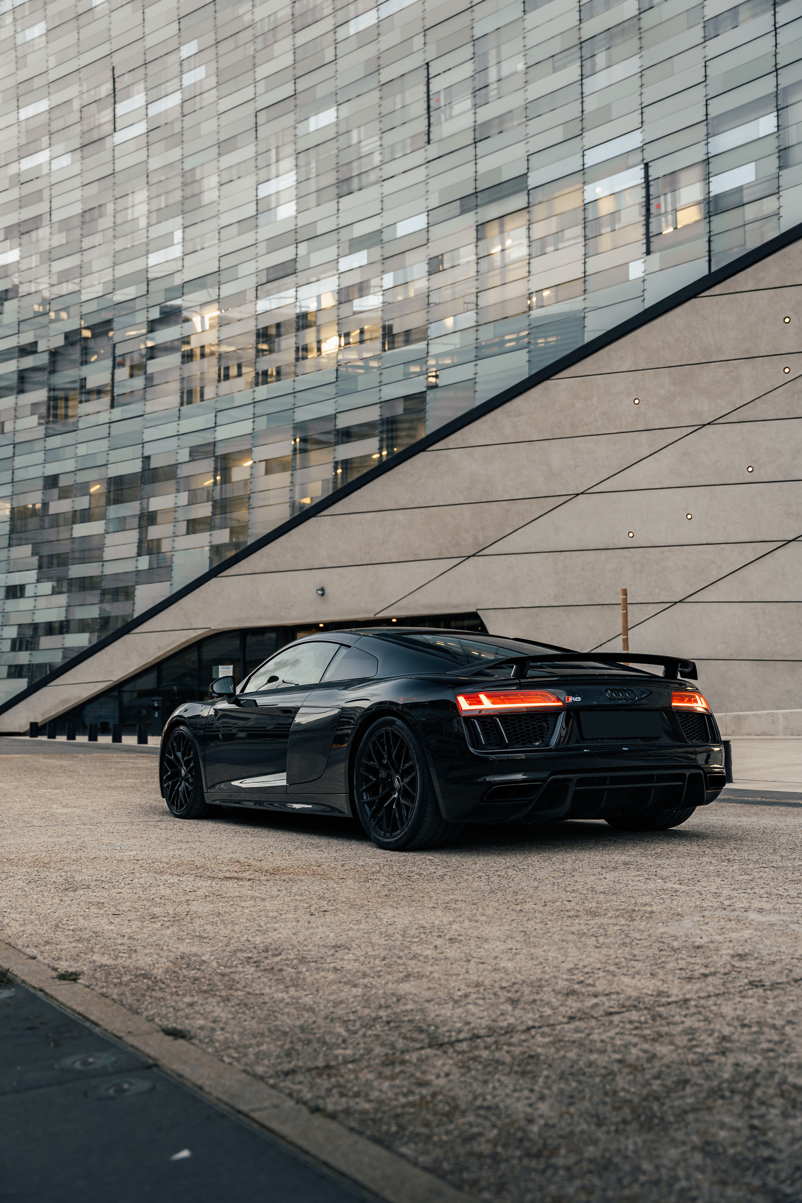 Audi R8 V10. Photographe de voitures à Paris — Vitalii Motruk